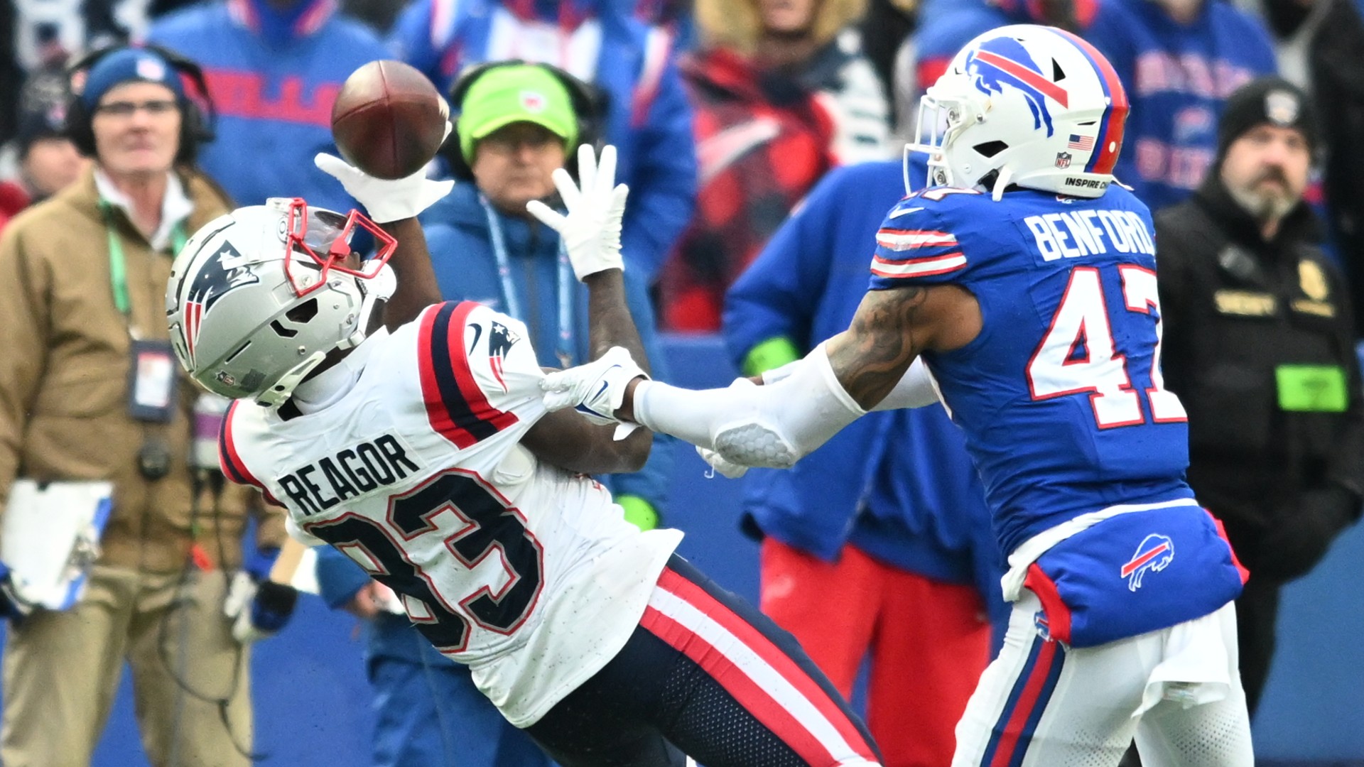 New England Patriots wide receiver Jalen Reagor