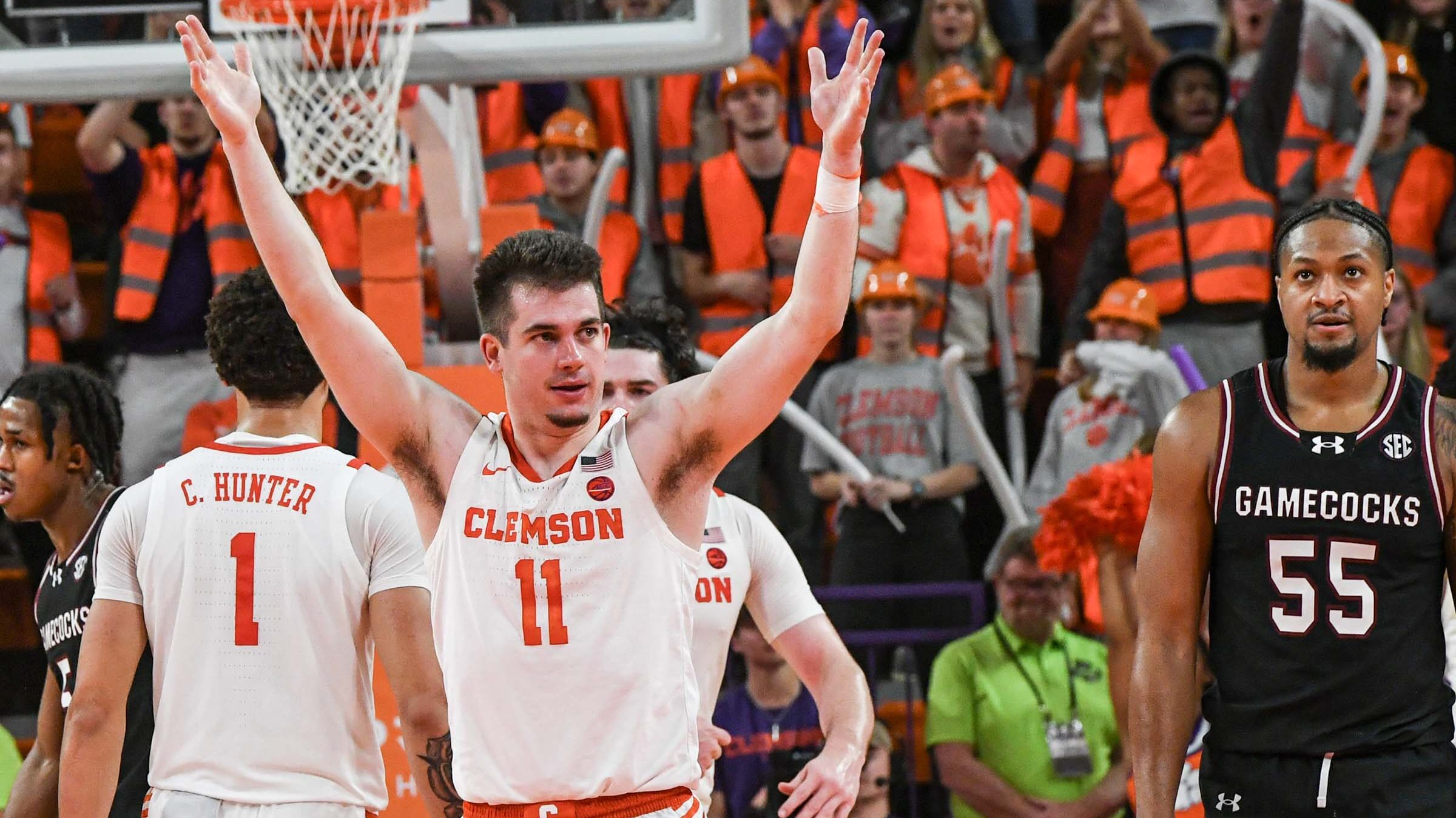 NCAA Basketball: South Carolina at Clemson