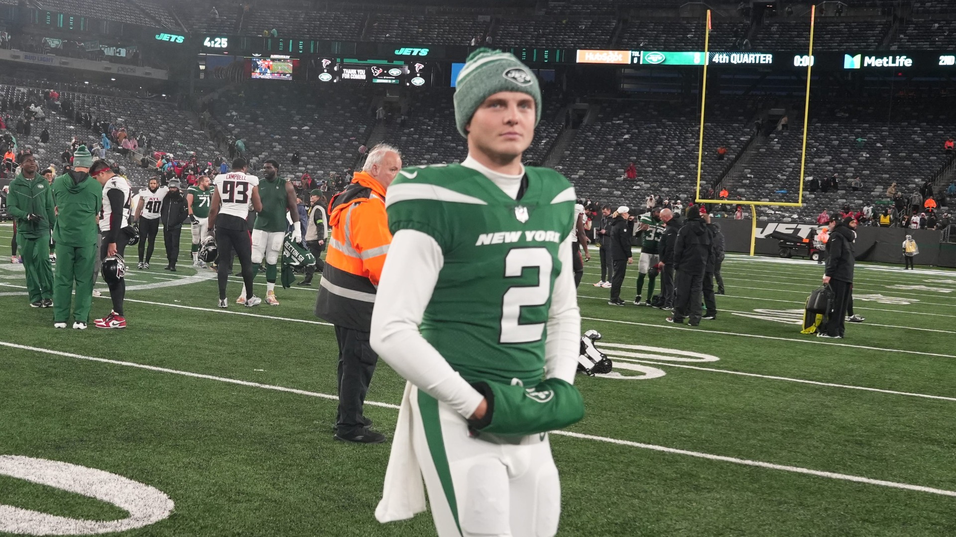 New York Jets quarterback Zach Wilson