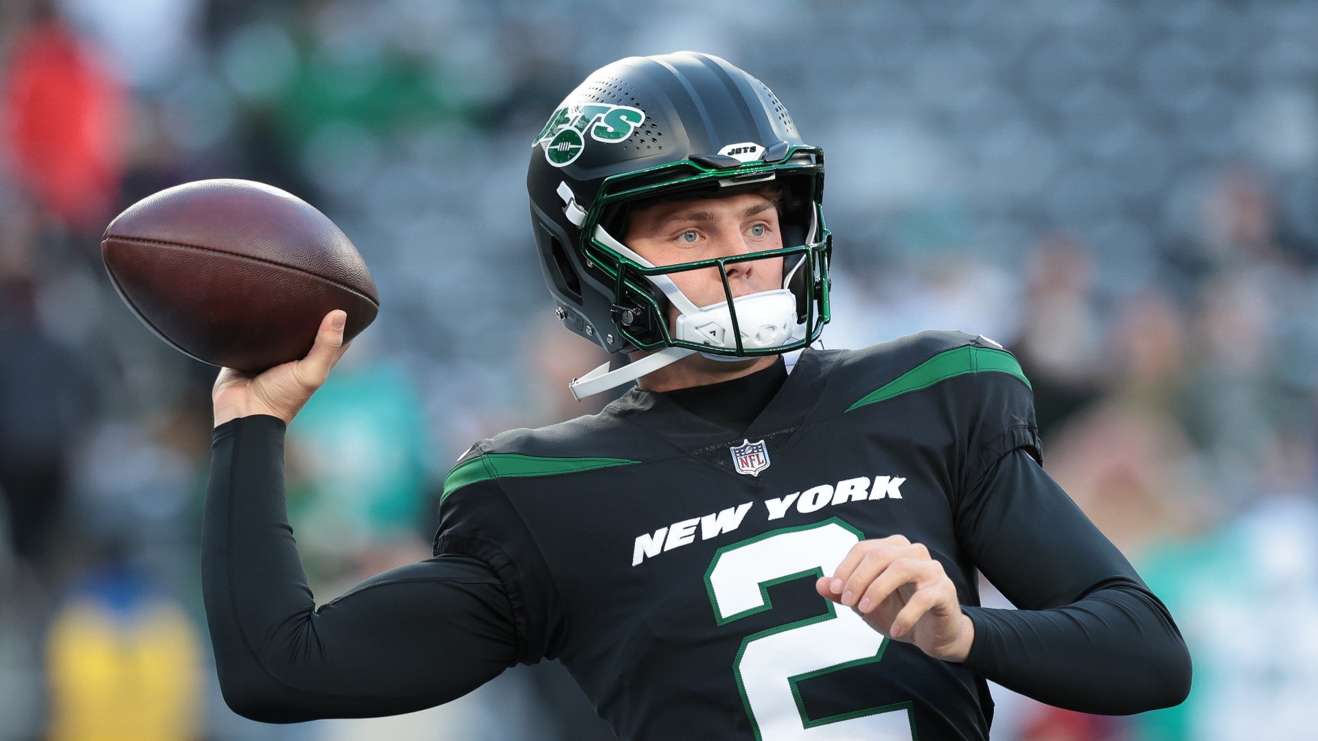 New York Jets quarterback Zach Wilson