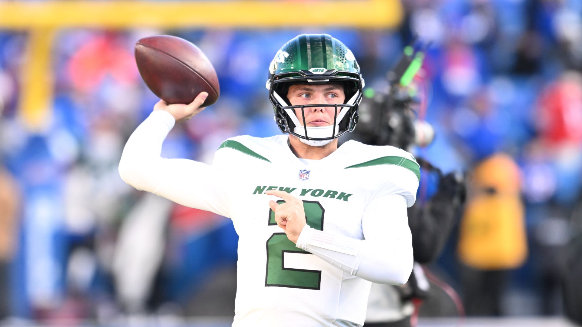 New York Jets quarterback Zach Wilson