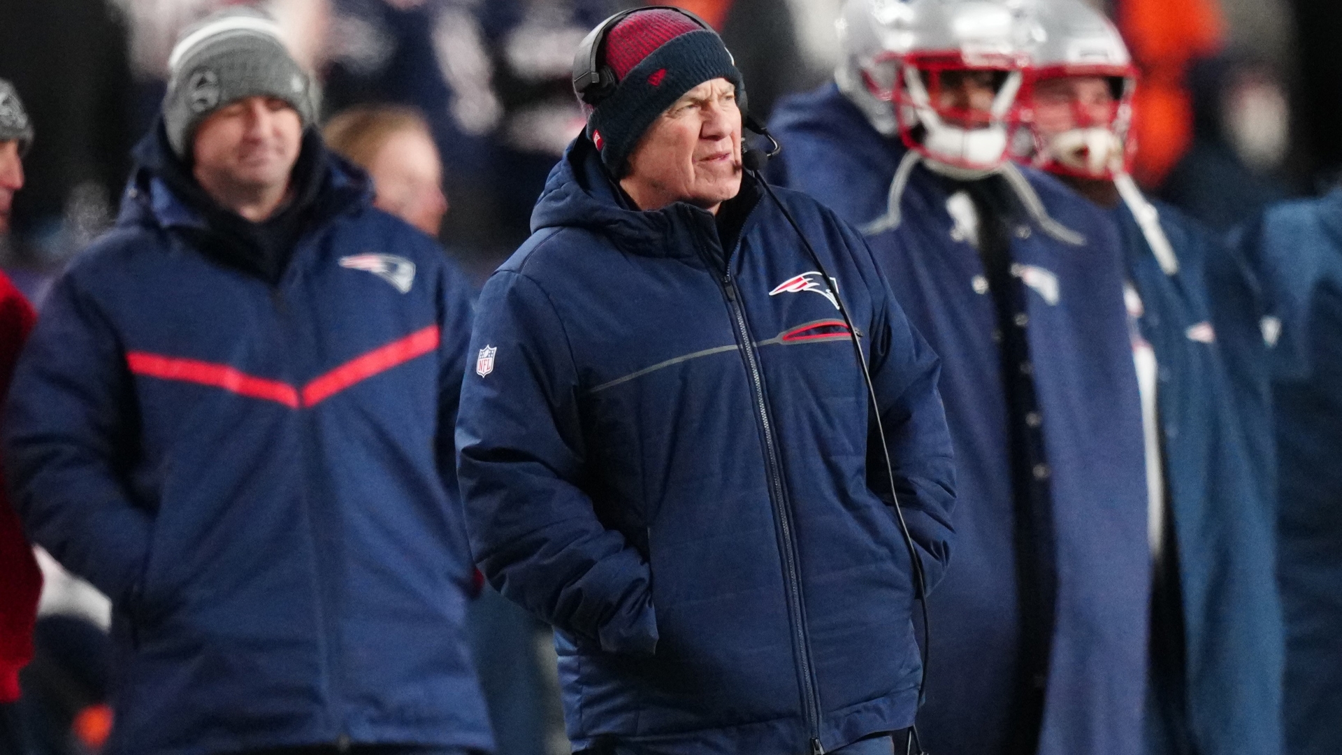 New England Patriots head coach Bill Belichick