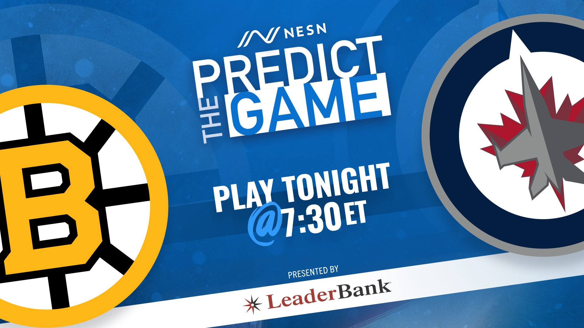 Boston Bruins Winnipeg Jets Predict the Game