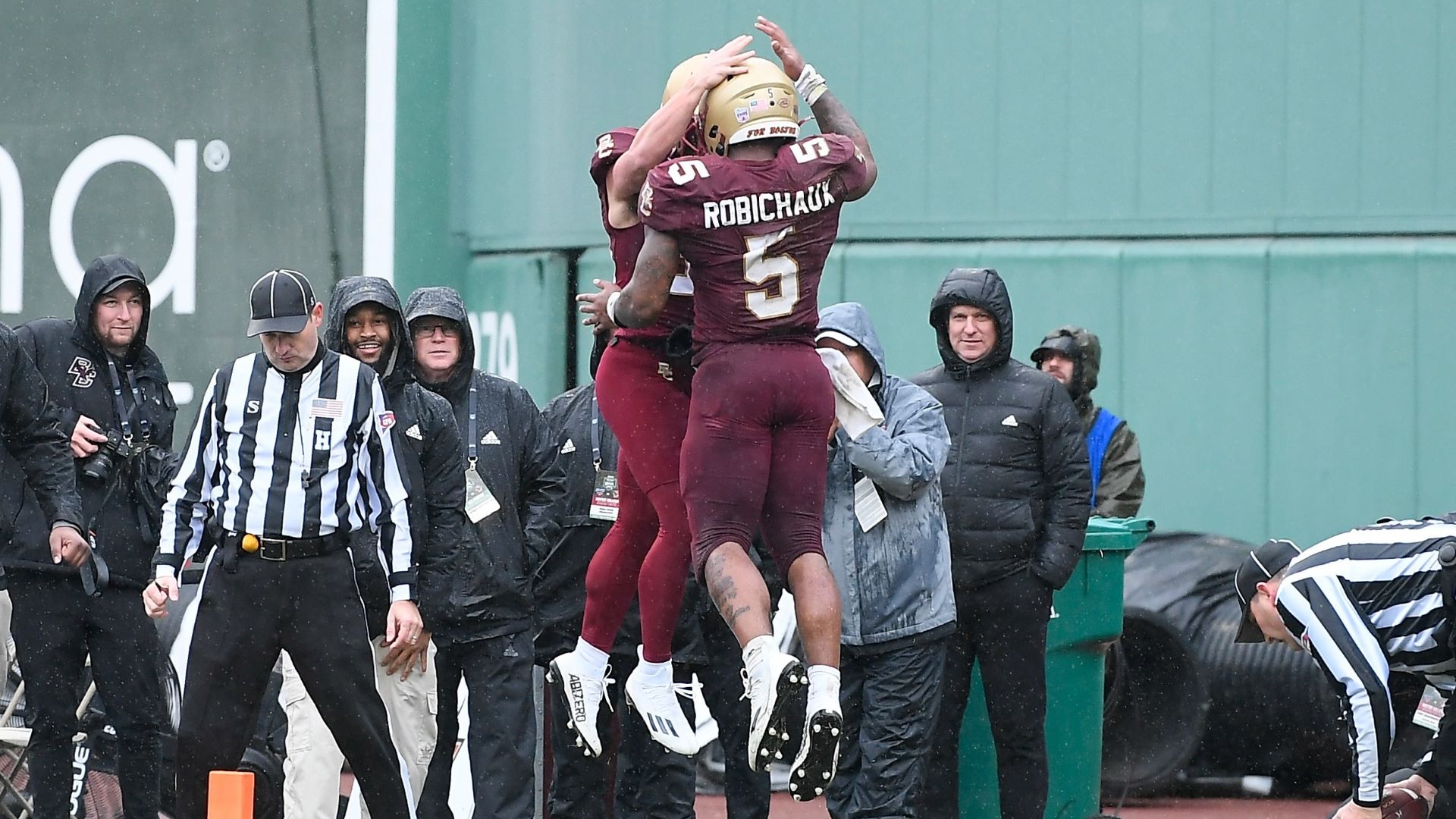 Boston College running back Kye Robichaux