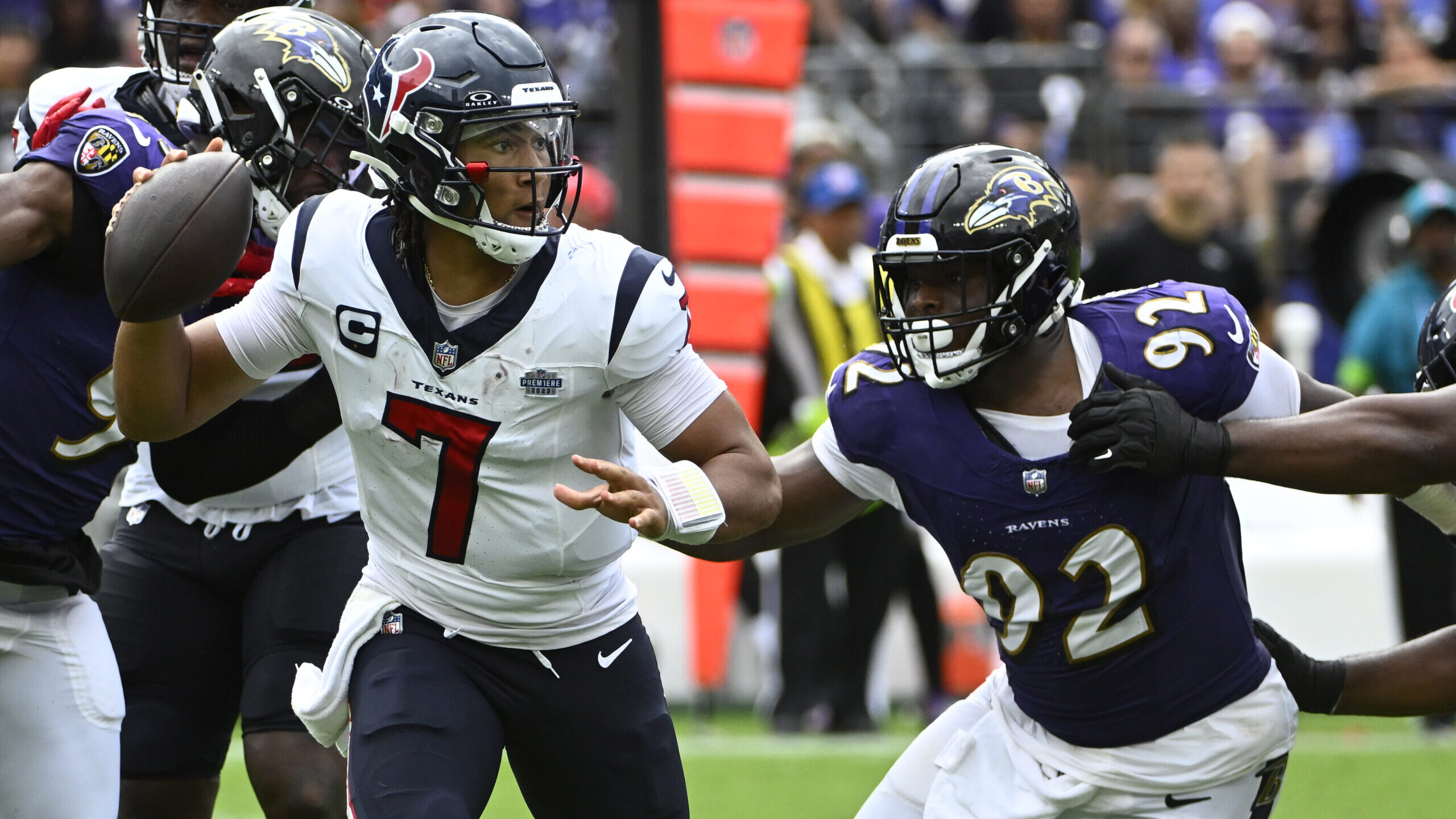 NFL: Houston Texans at Baltimore Ravens