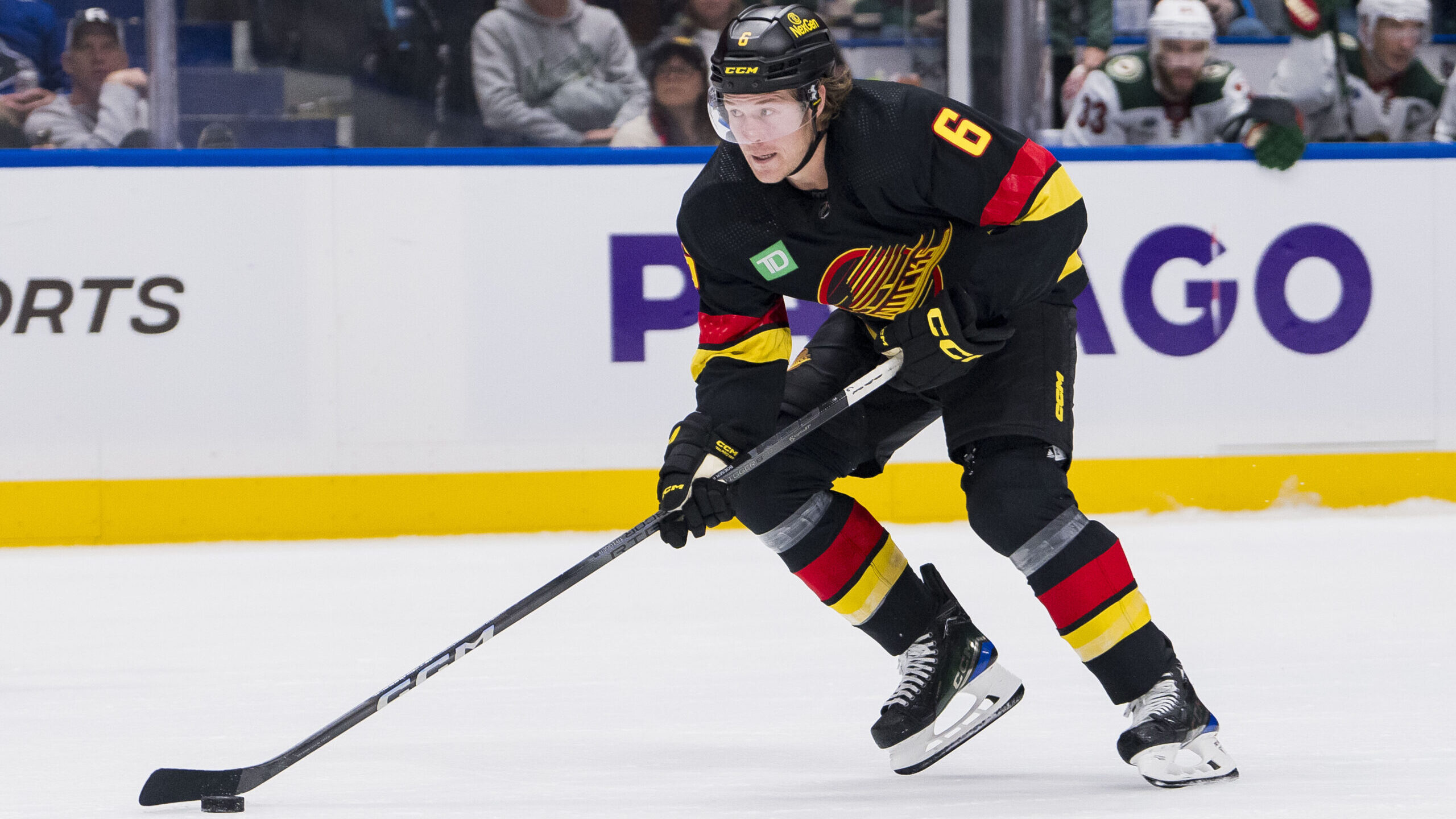 NHL: Minnesota Wild at Vancouver Canucks