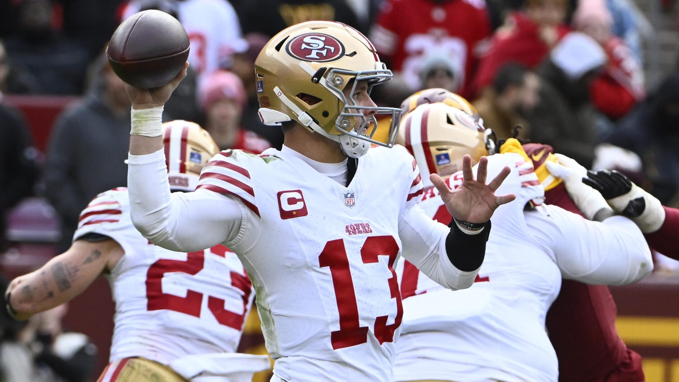 NFL: San Francisco 49ers at Washington Commanders