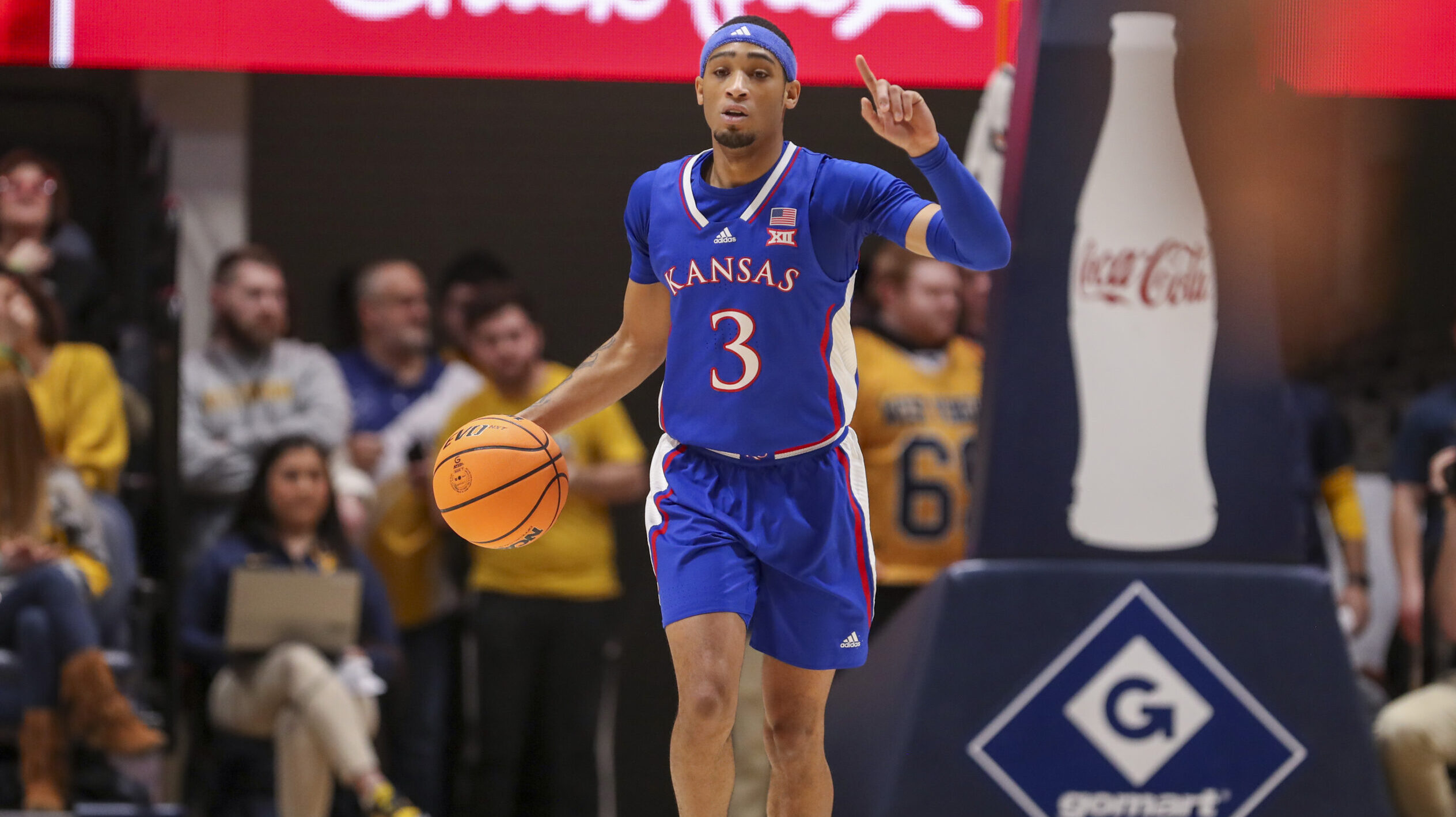 NCAA Basketball: Kansas at West Virginia