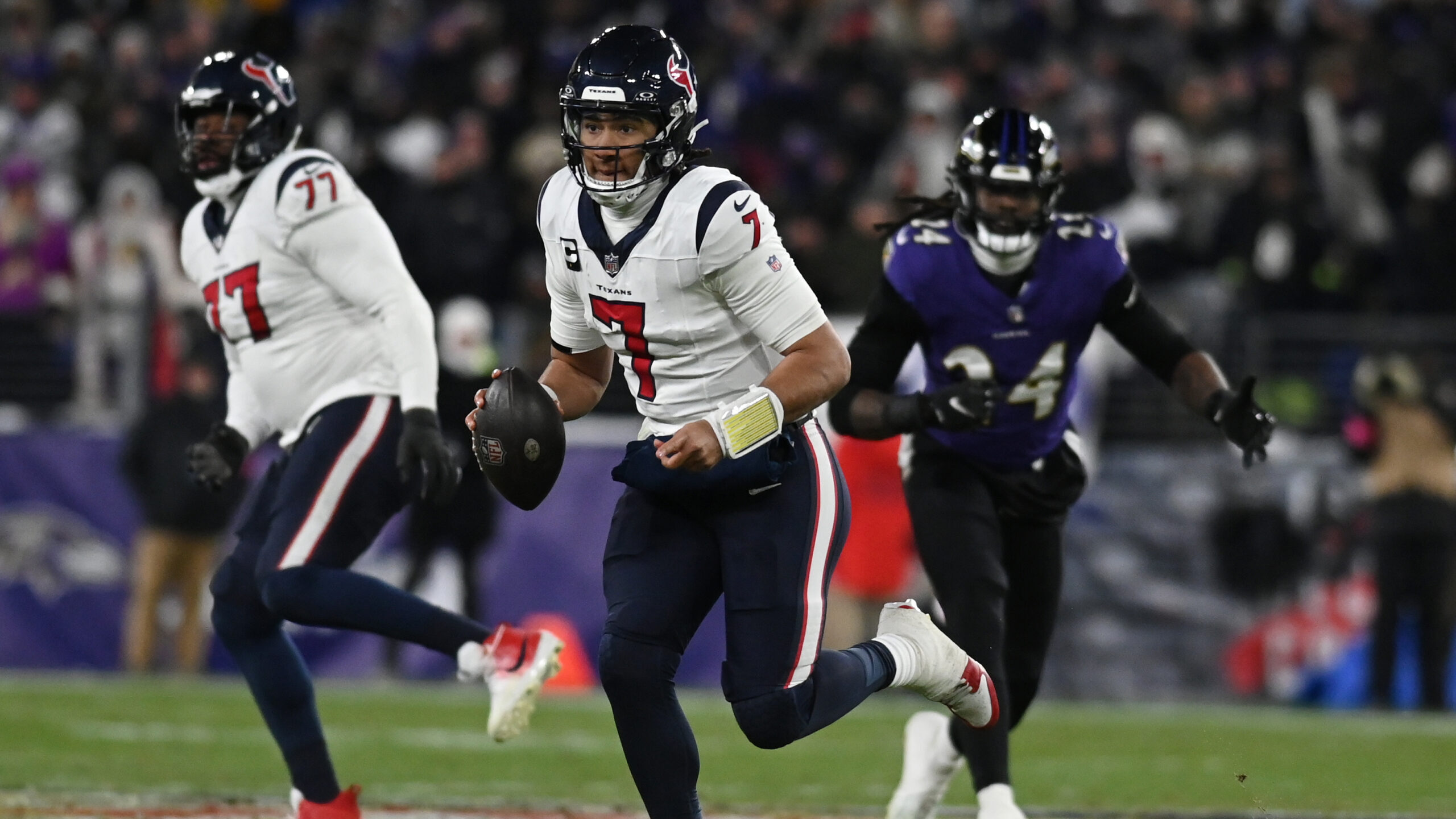 NFL: AFC Divisional Round-Houston Texans at Baltimore Ravens
