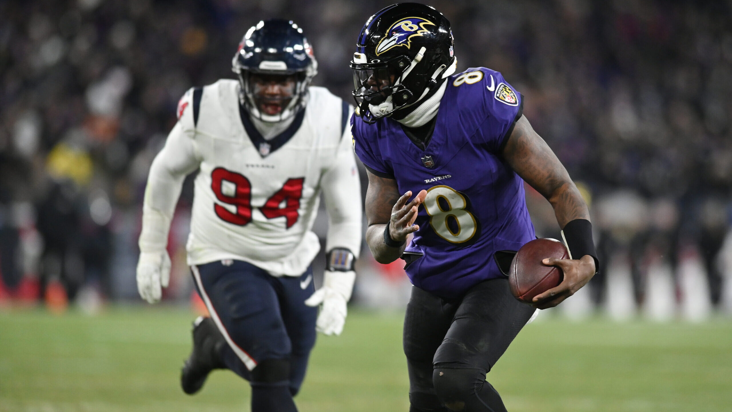 NFL: AFC Divisional Round-Houston Texans at Baltimore Ravens