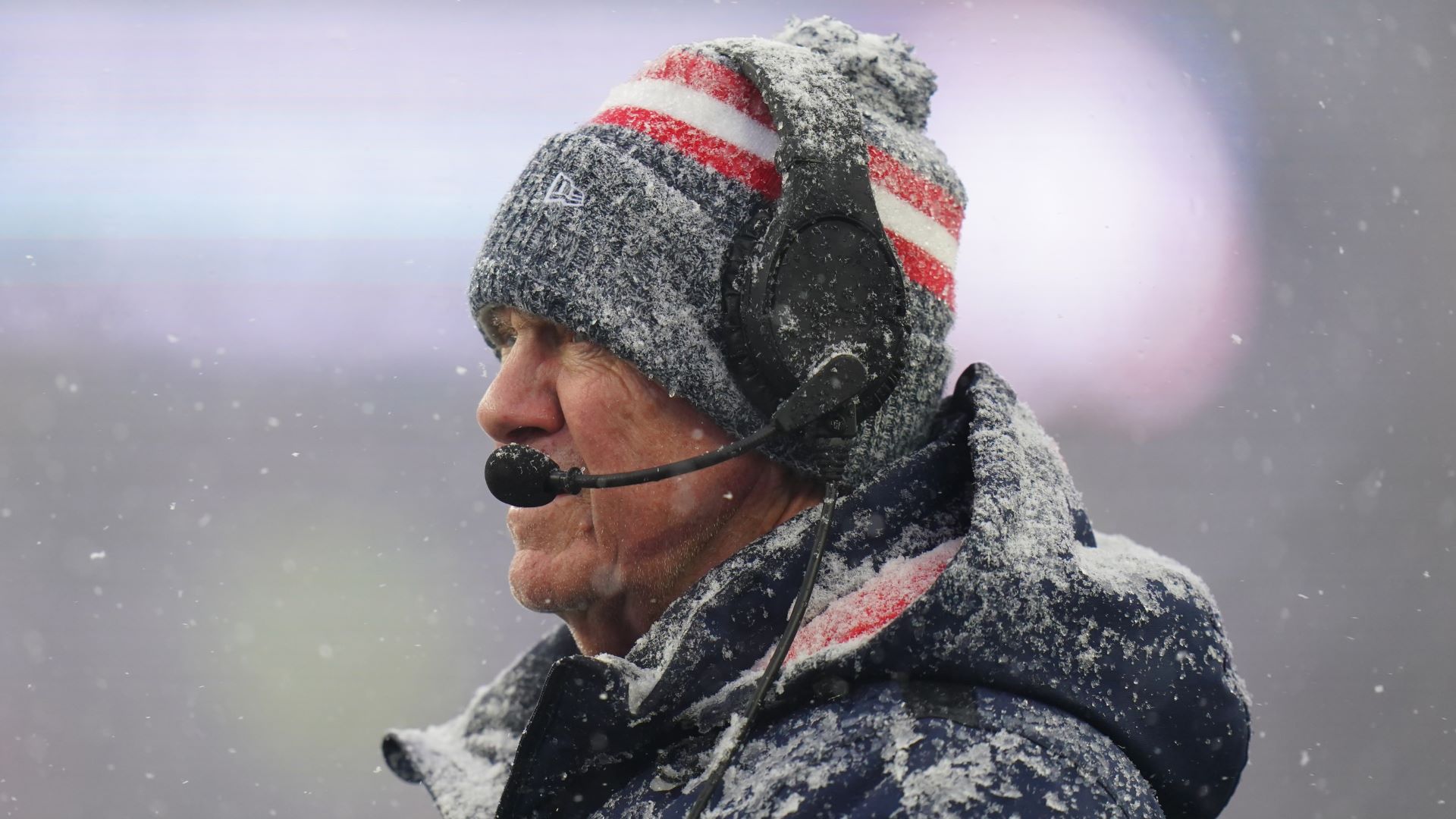 New England Patriots head coach Bill Belichick