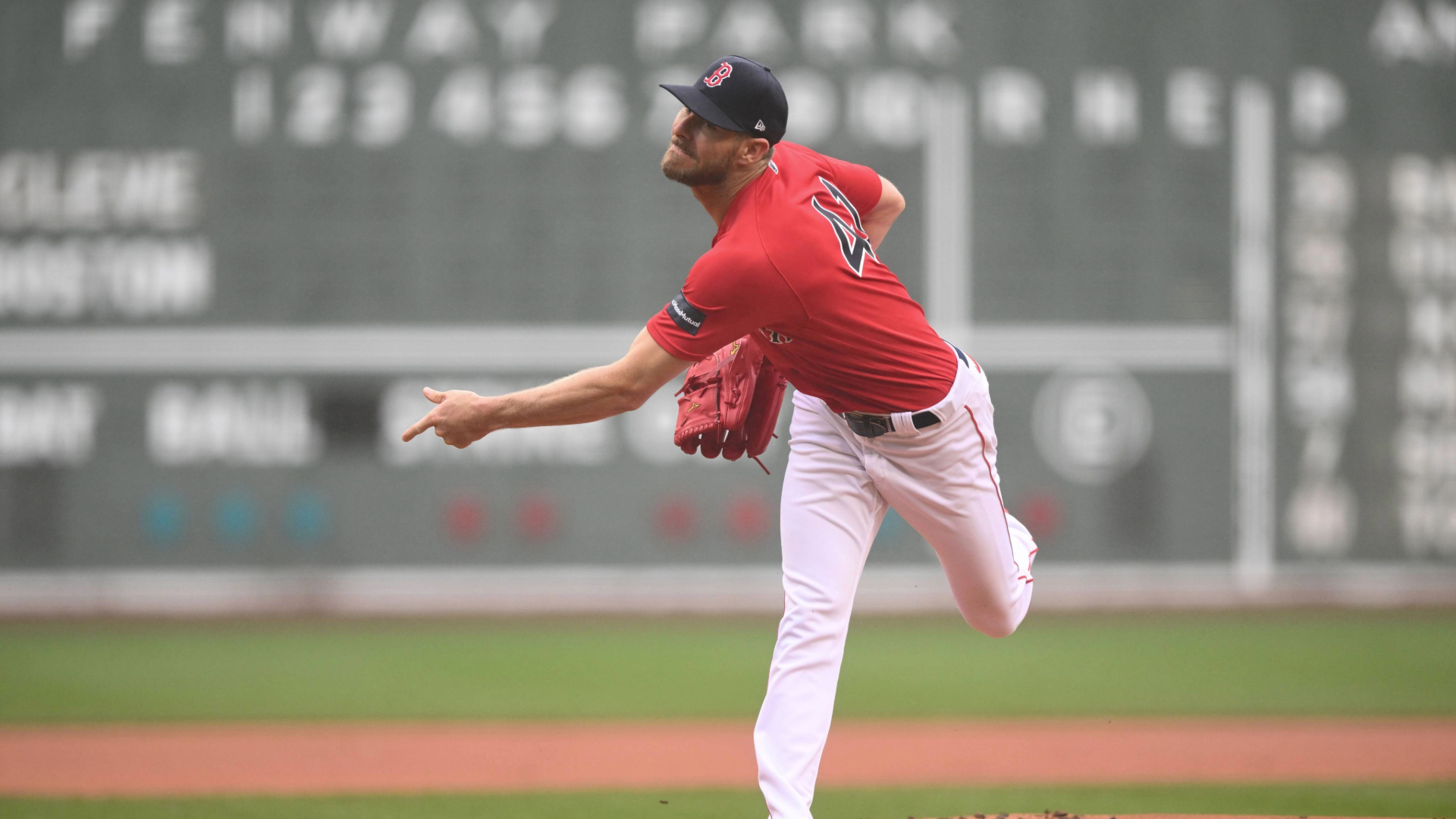 Atlanta Braves pitcher Chris Sale
