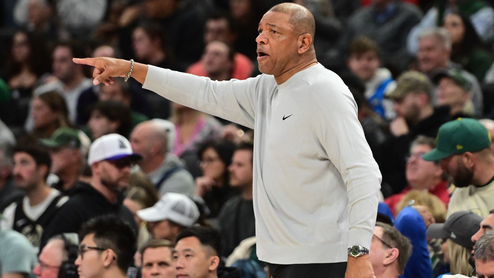 Milwaukee Bucks head coach Doc Rivers