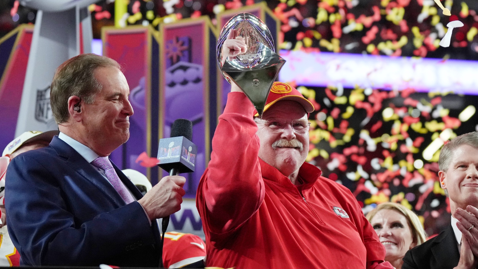 Kansas City Chiefs head coach Andy Reid
