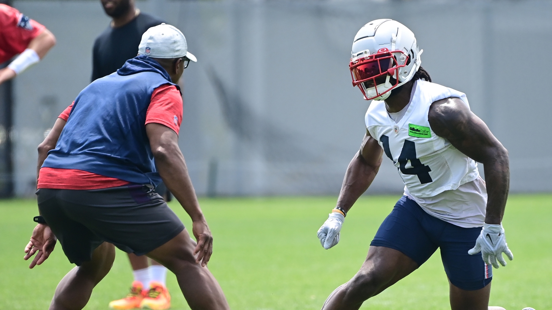 New England Patriots assistant coach Troy Brown