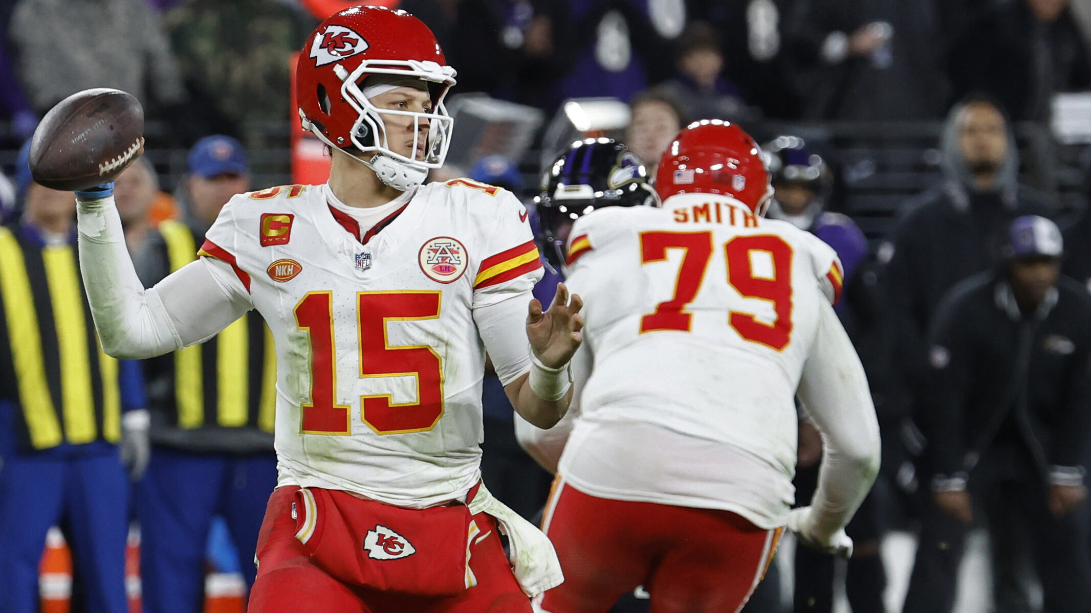 NFL: AFC Championship-Kansas City Chiefs at Baltimore Ravens