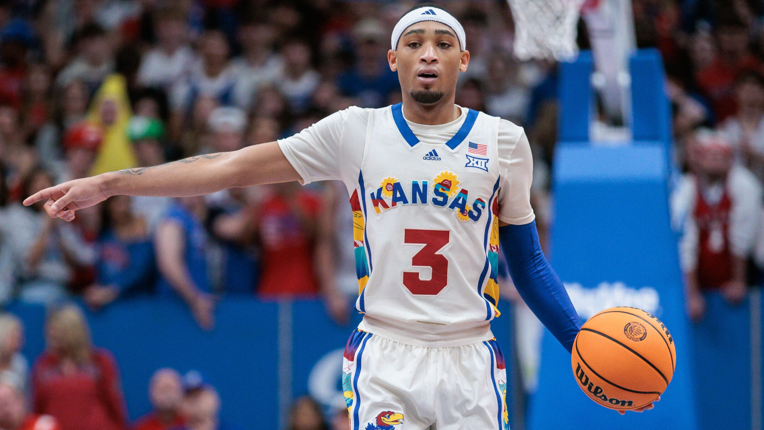 NCAA Basketball: Baylor at Kansas