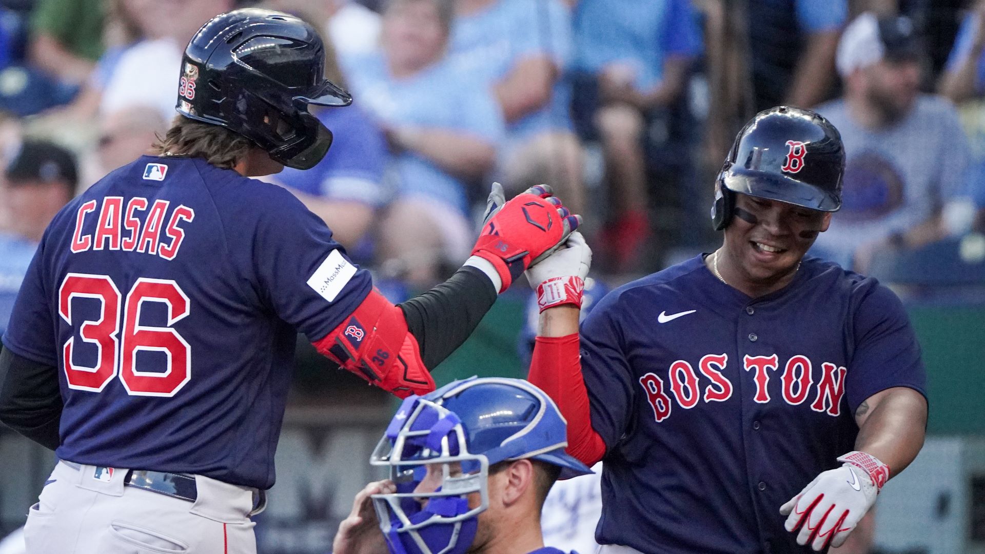 Boston Red Sox infielder Triston Casas