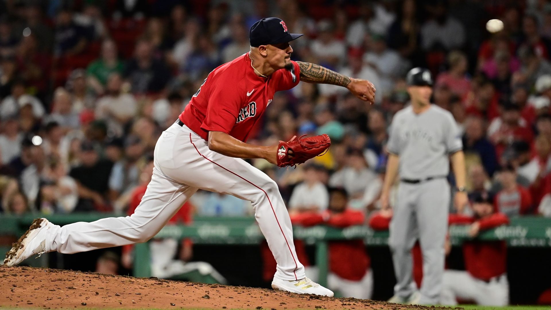 Boston Red Sox pitcher Brennan Bernardino