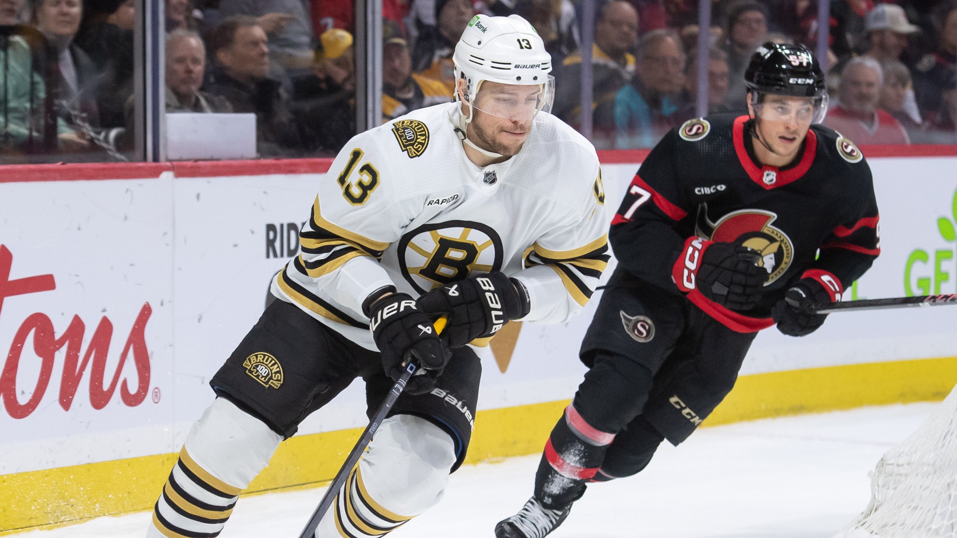 Boston Bruins center Charlie Coyle