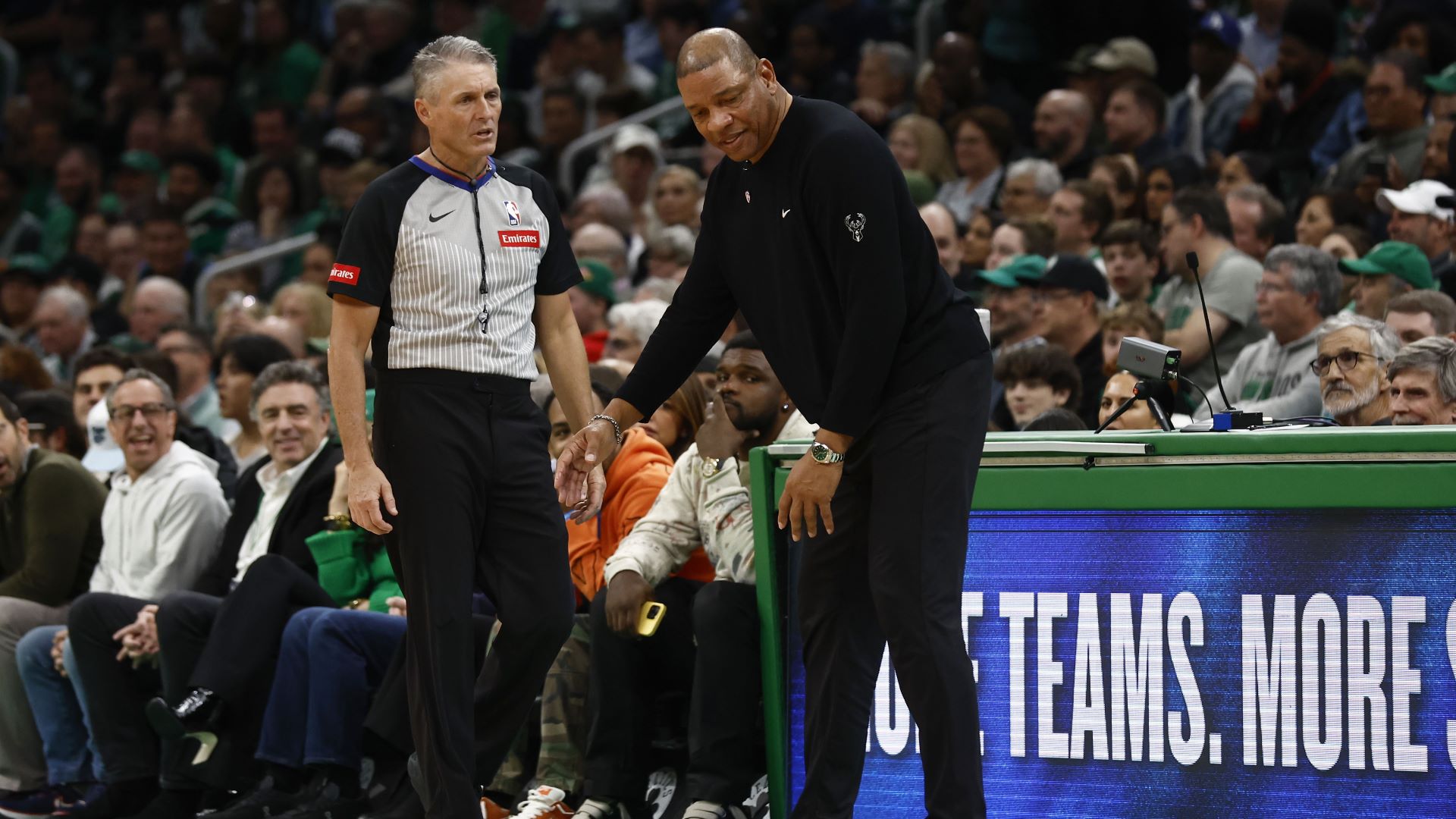 Milwaukee Bucks head coach Doc Rivers