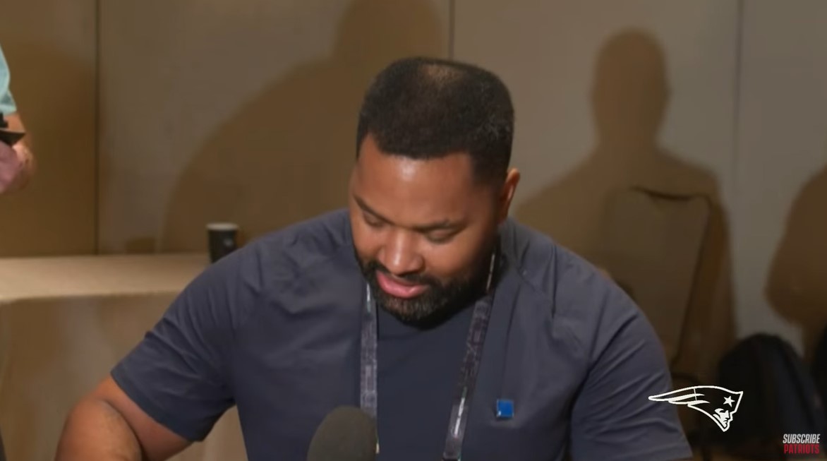 New England Patriots head coach Jerod Mayo