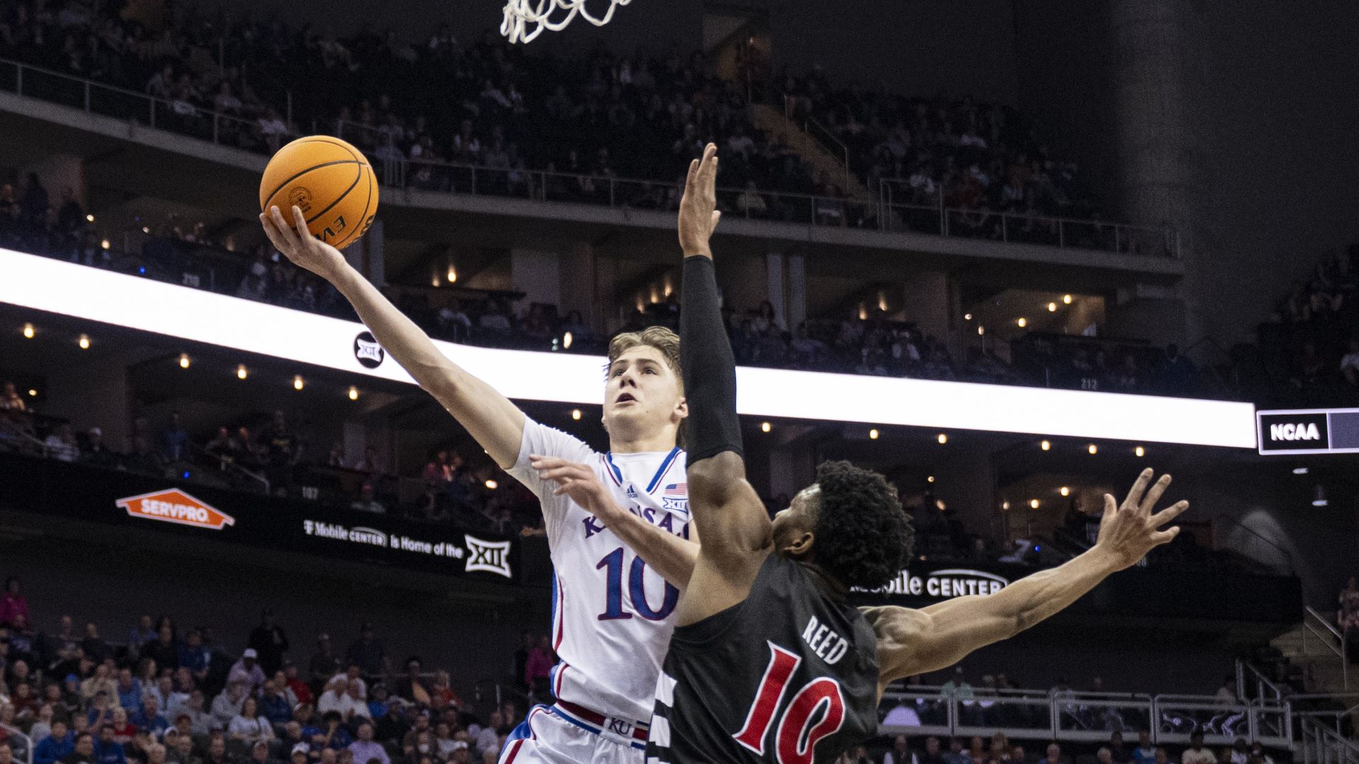 Kansas Jayhawks guard Johnny Furphy