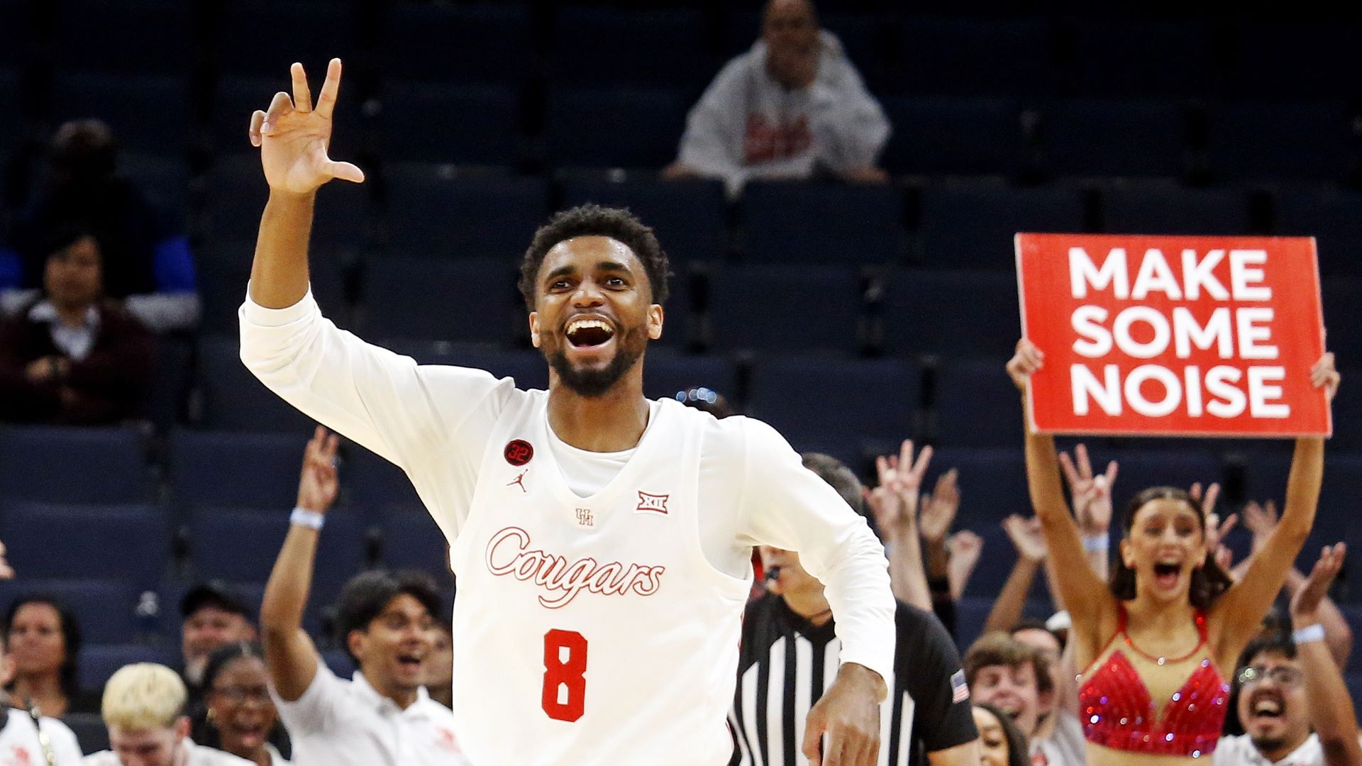 Houston Cougars guard Mylik Wilson