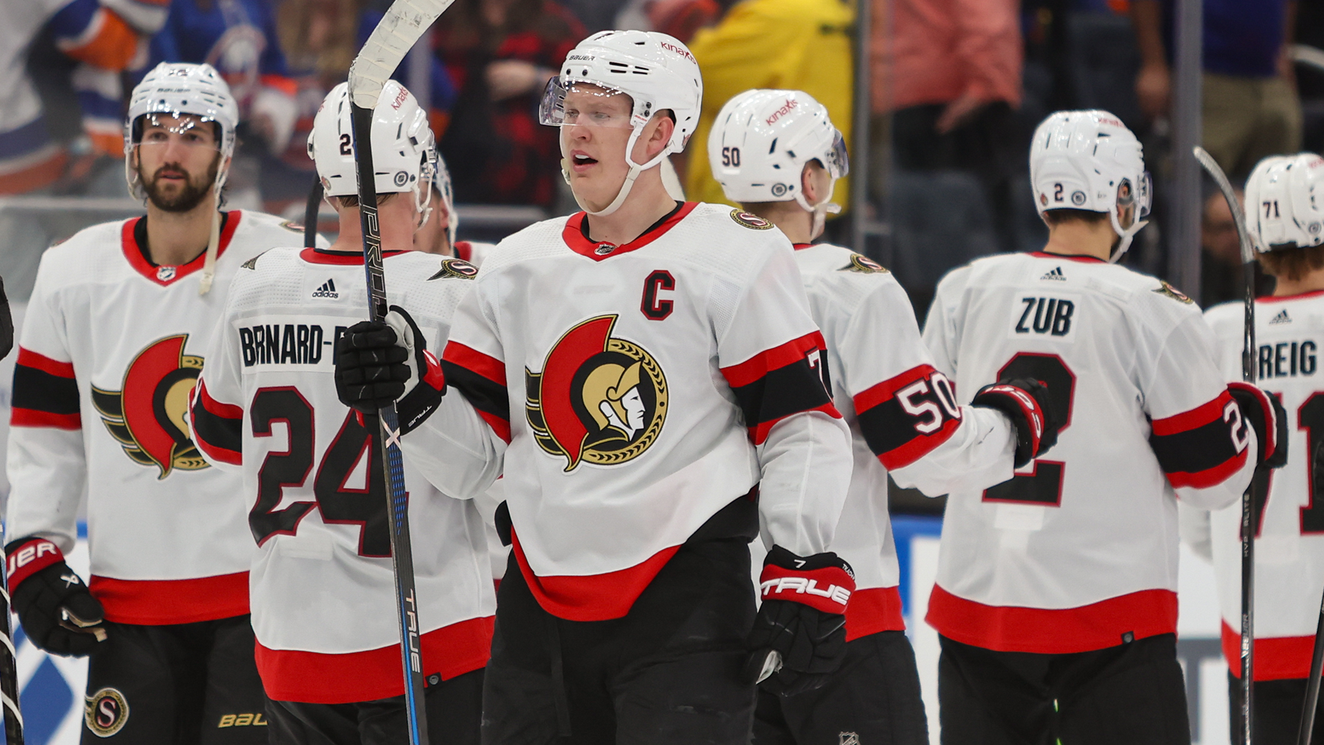 Ottawa Senators forward Brady Tkachuk