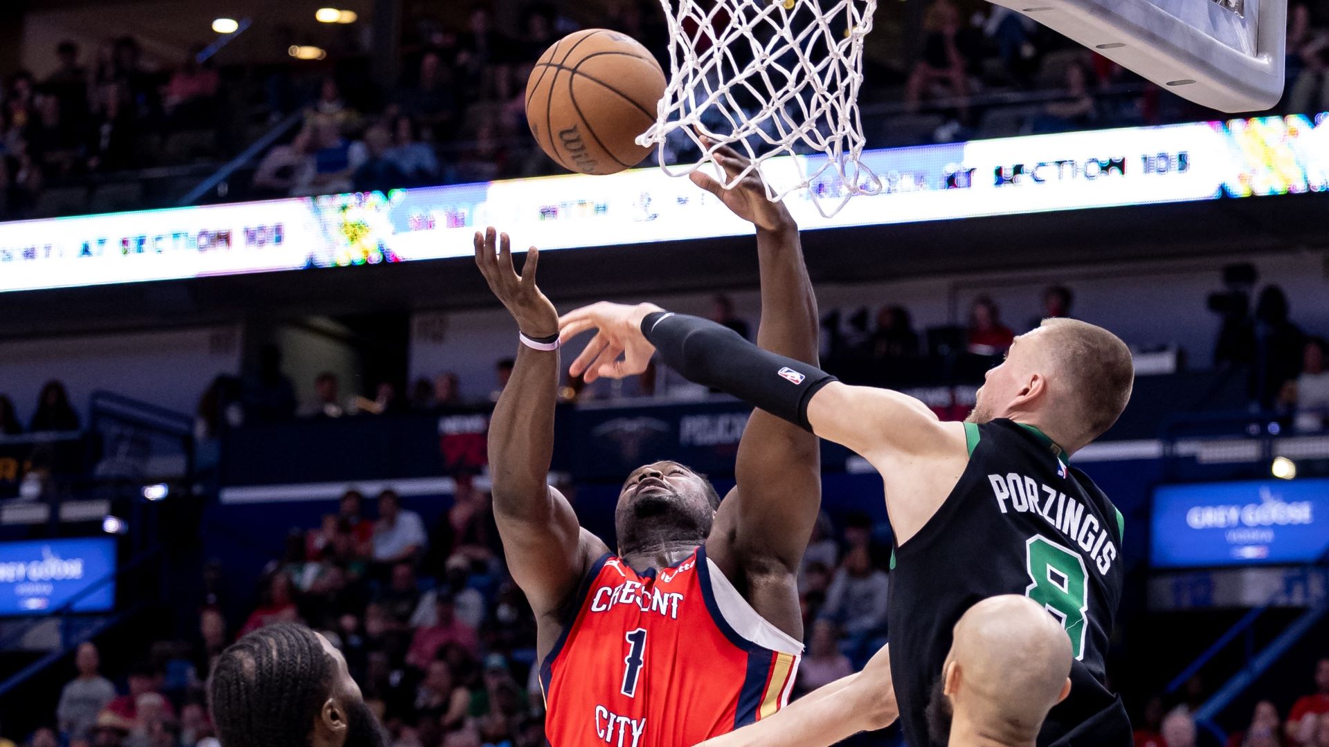 New Orleans Pelicans forward Zion Williamson