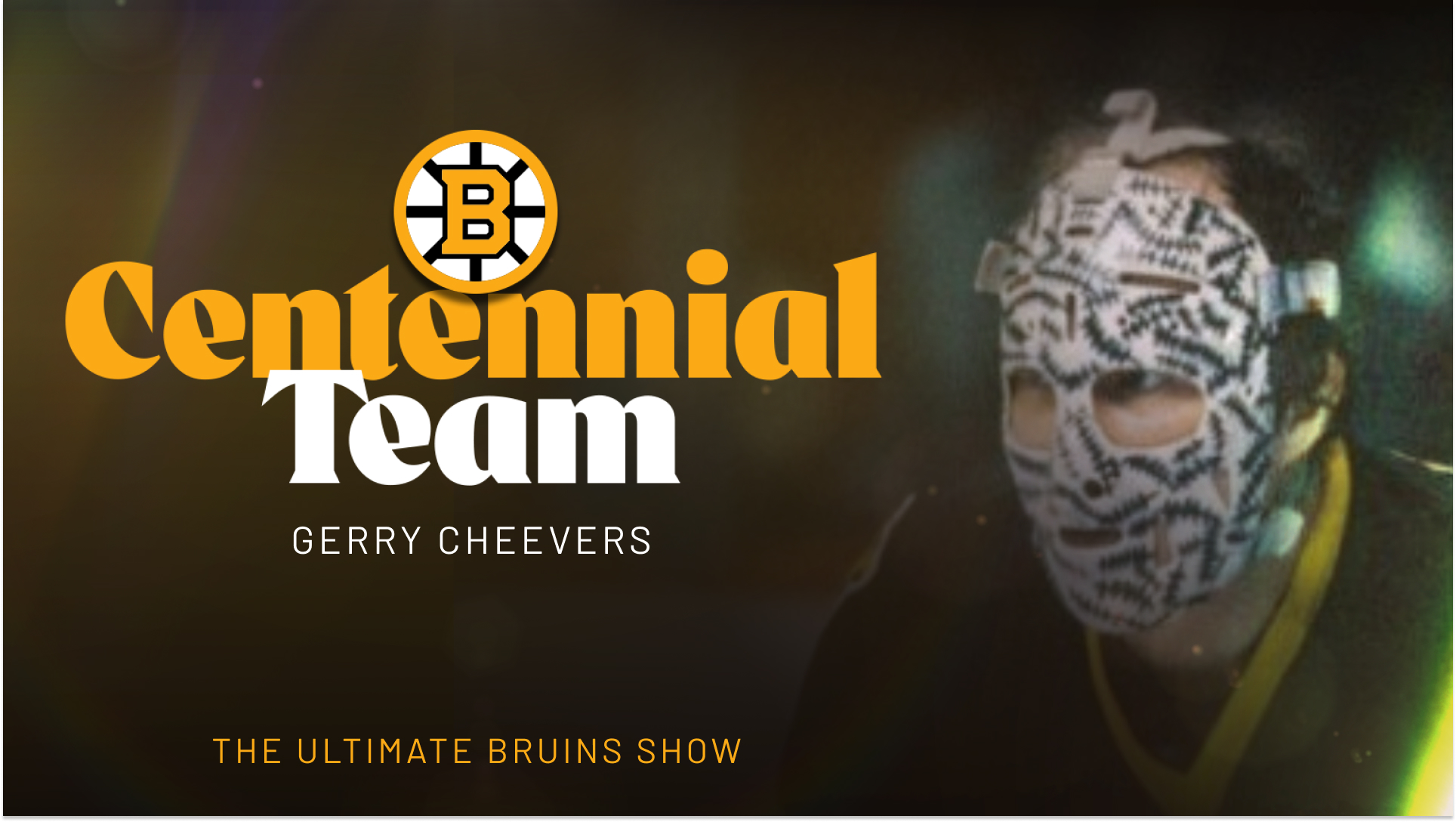 Boston Bruins legend Gerry Cheevers