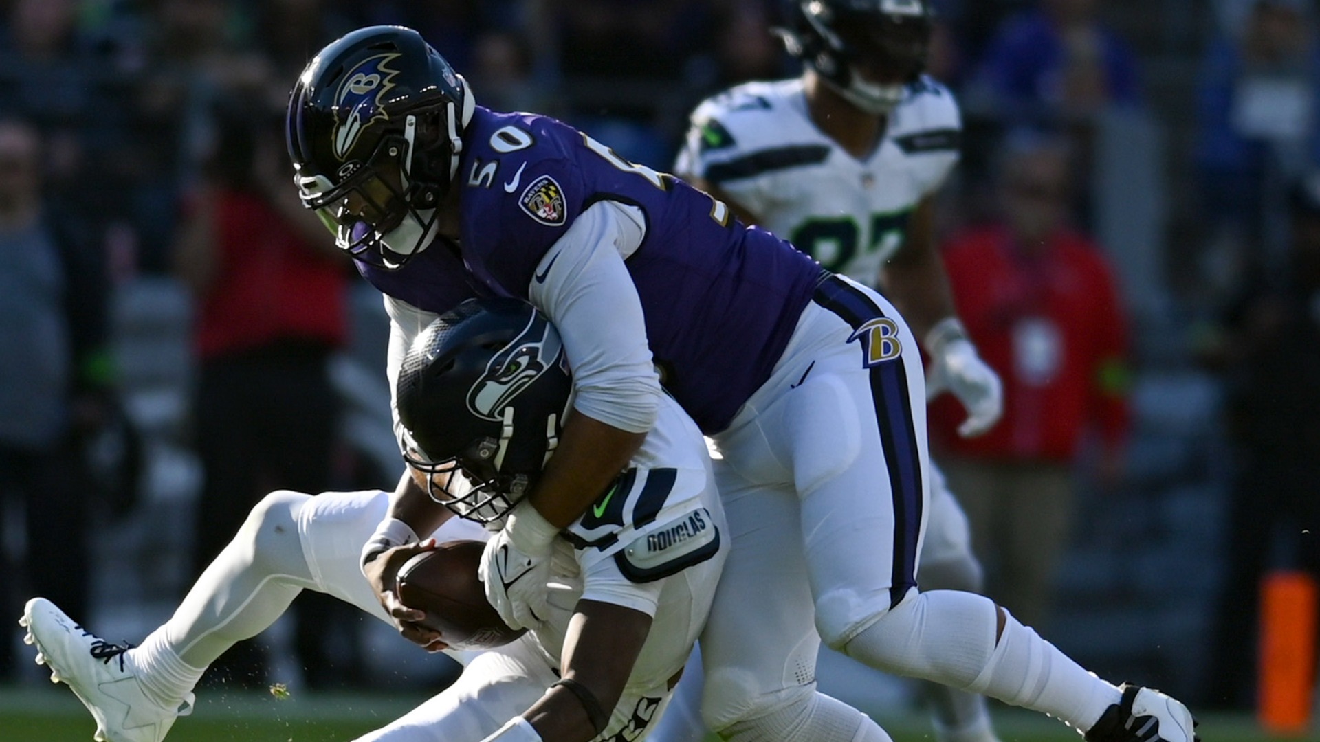 Baltimore Ravens linebacker Kyle Van Noy