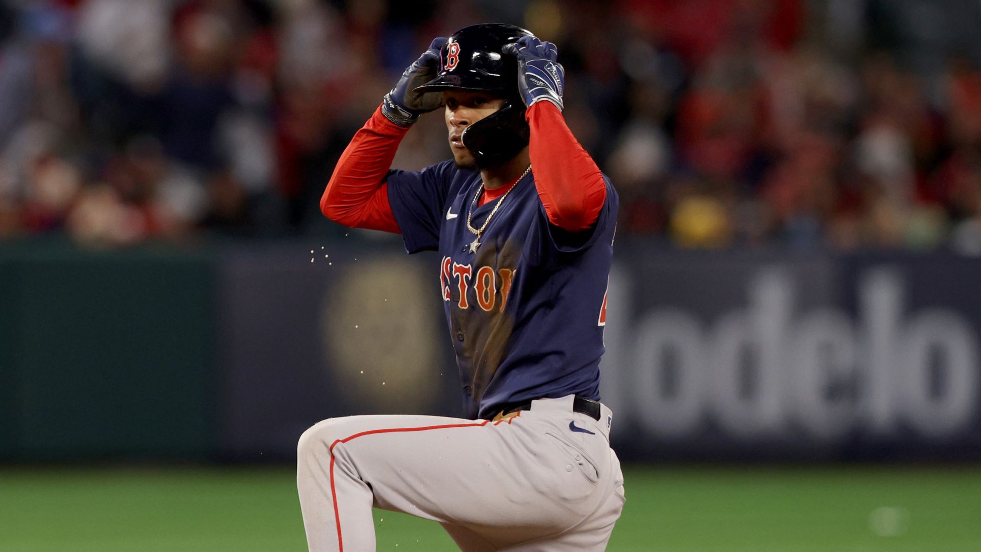 Boston Red Sox outfielder Ceddanne Rafaela