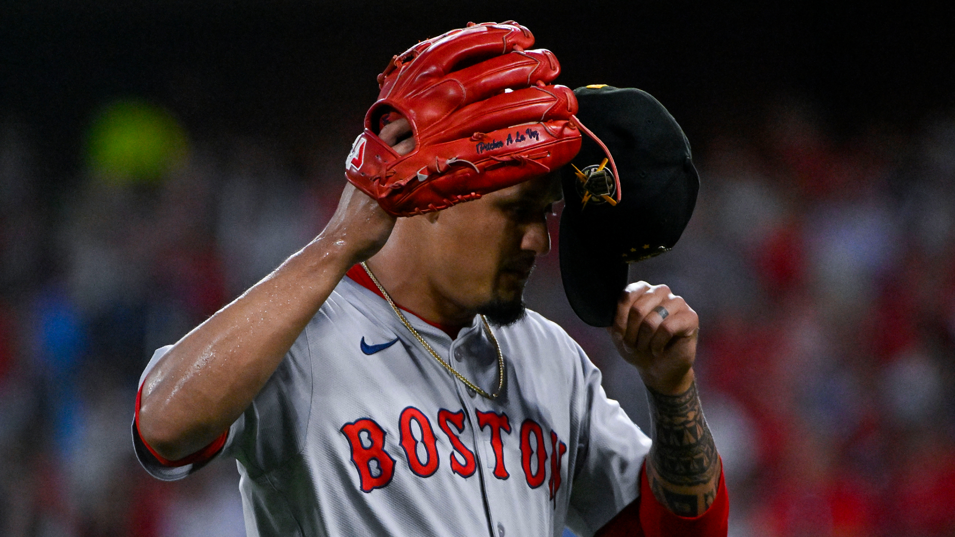 Boston Red Sox relief pitcher Brennan Bernardino