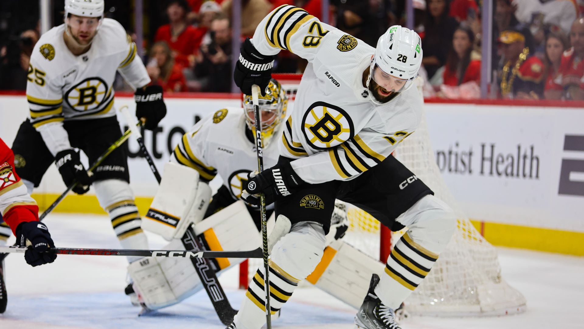 Boston Bruins defenseman Derek Forbort