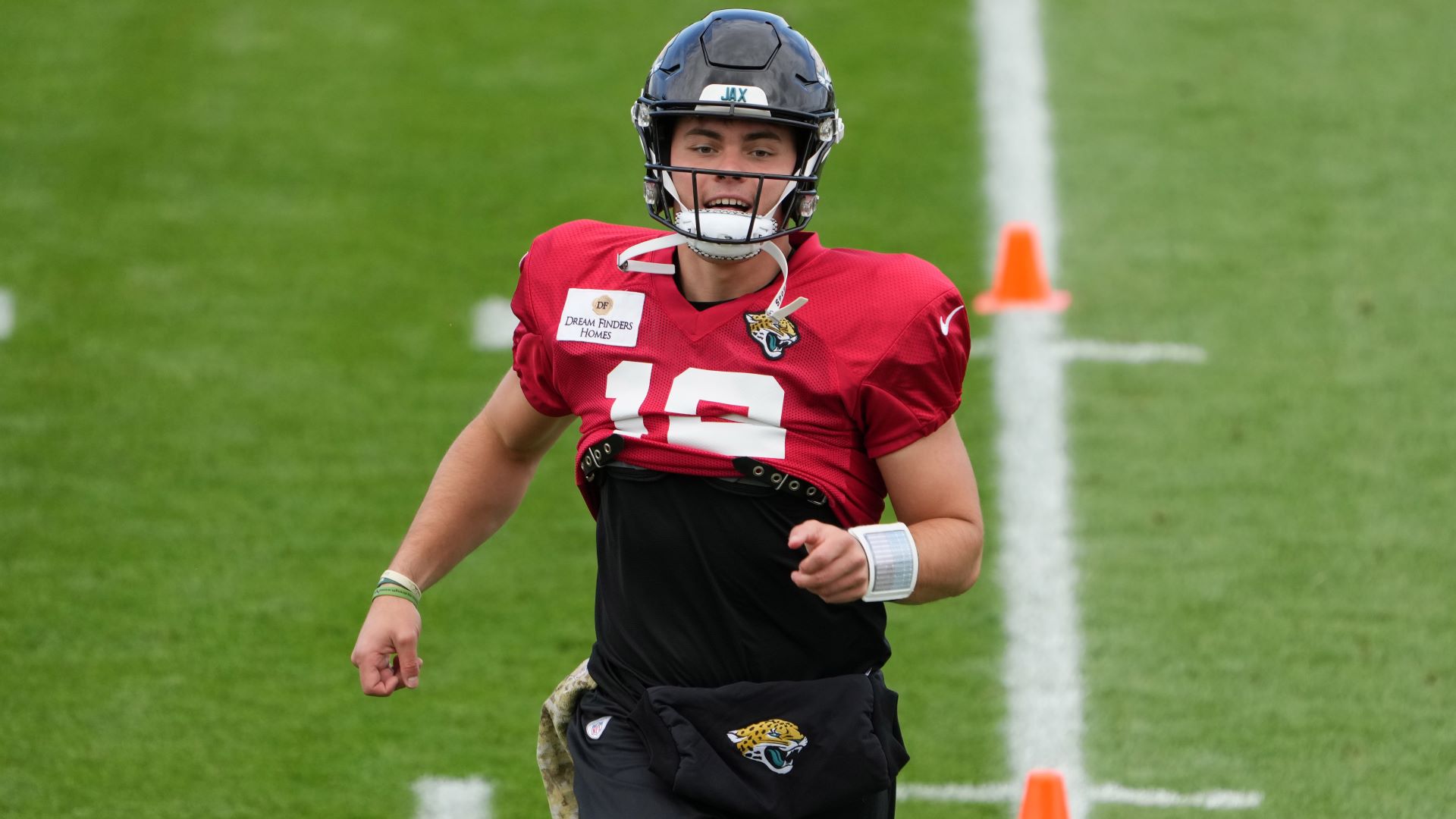 New York Giants quarterback Nathan Rourke