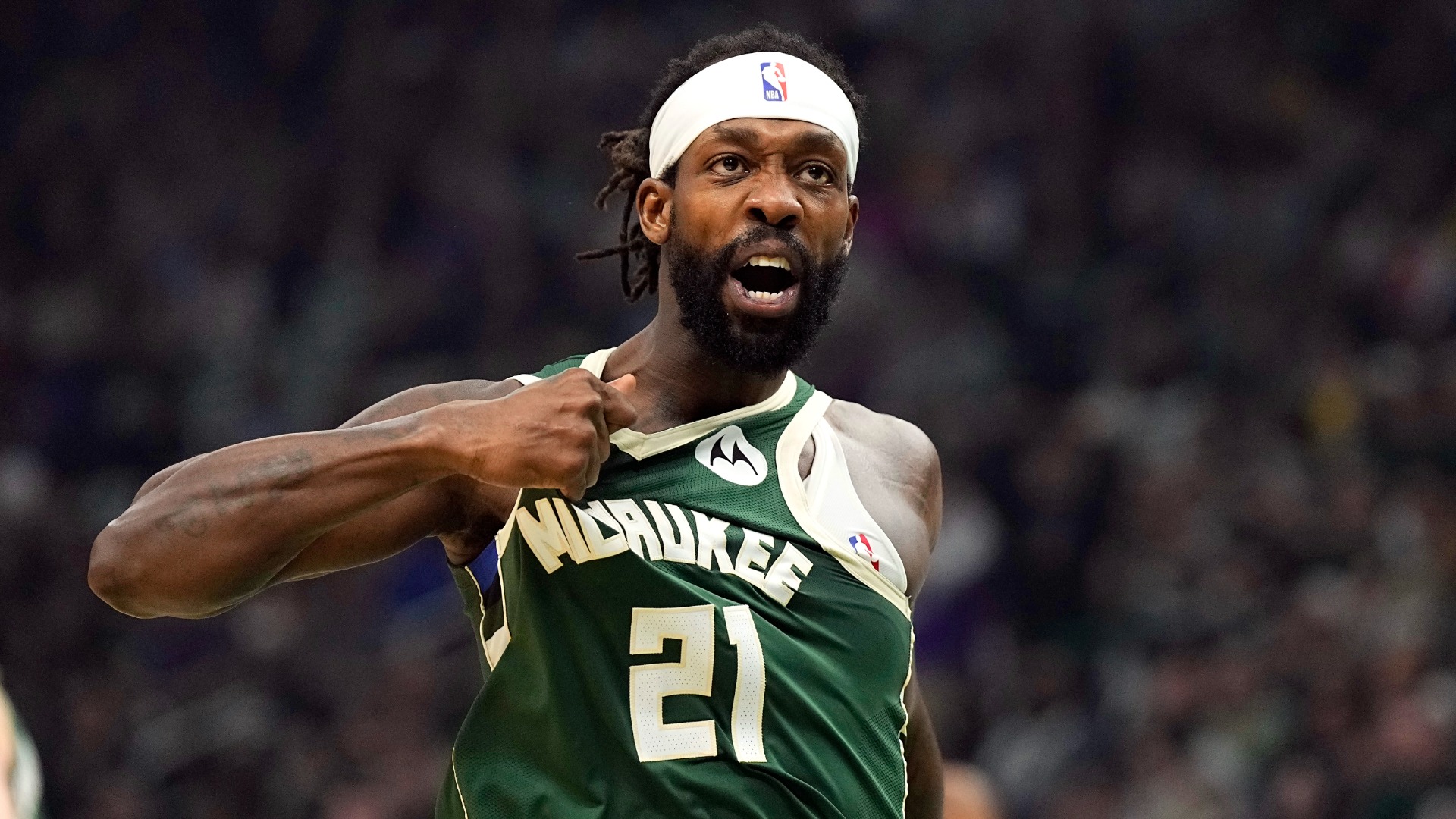 Milwaukee Bucks guard Patrick Beverley
