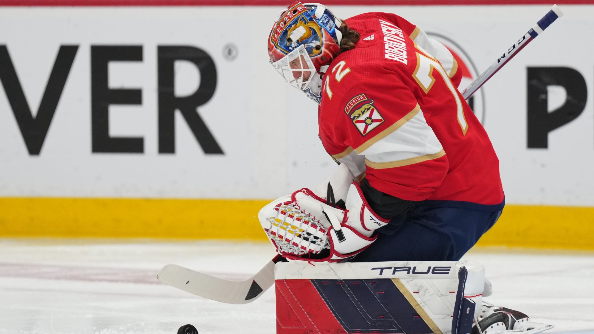 Florida Panthers goalie Sergei Bobrovsky