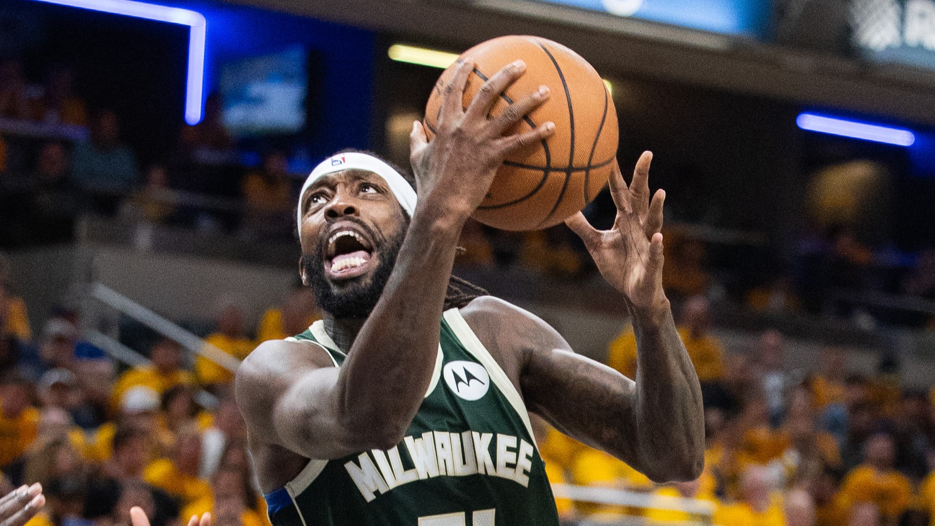 Milwaukee Bucks guard Patrick Beverley