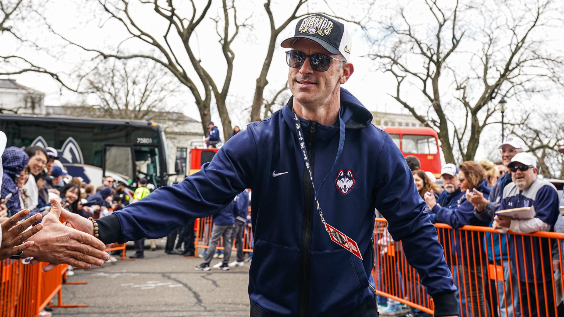 Connecticut Huskies men's basketball head coach Dan Hurley