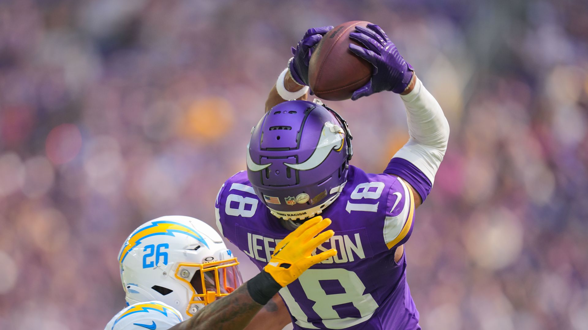 Minnesota Vikings wide receiver Justin Jefferson