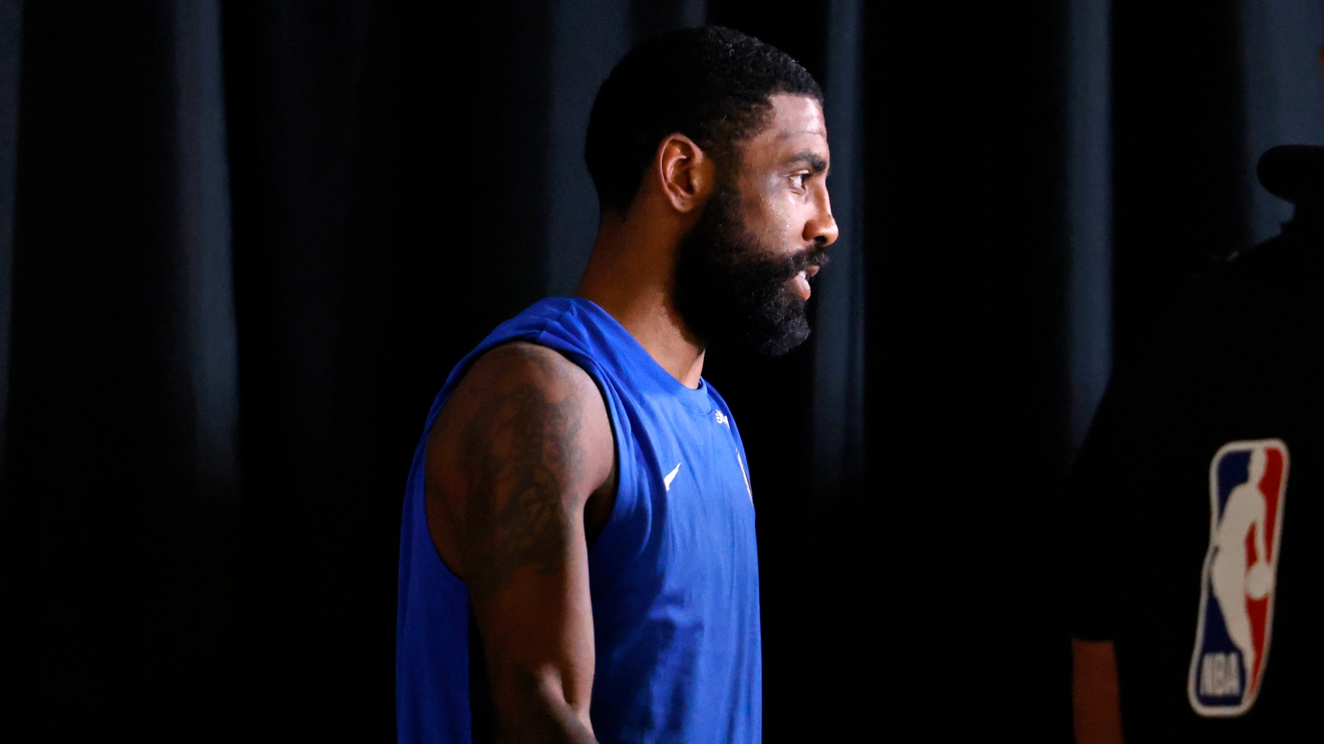 Dallas Mavericks guard Kyrie Irving