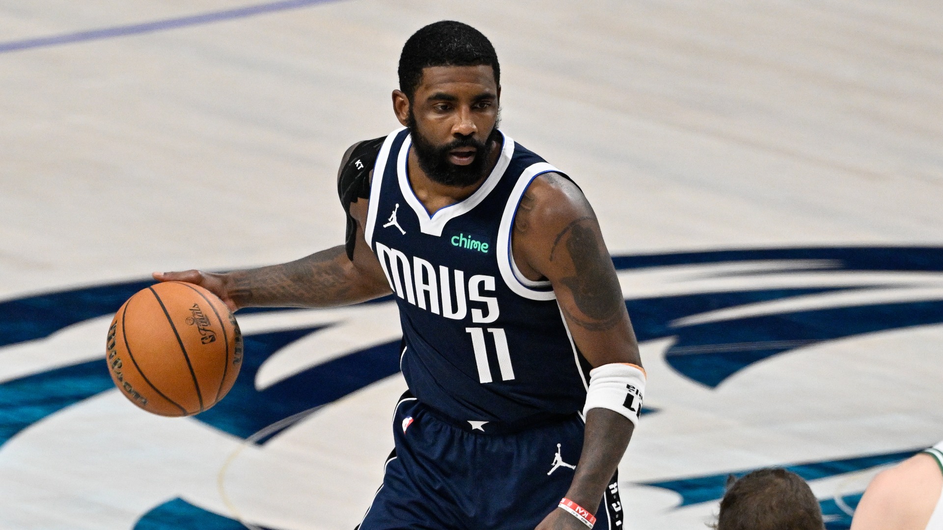 Dallas Mavericks guard Kyrie Irving