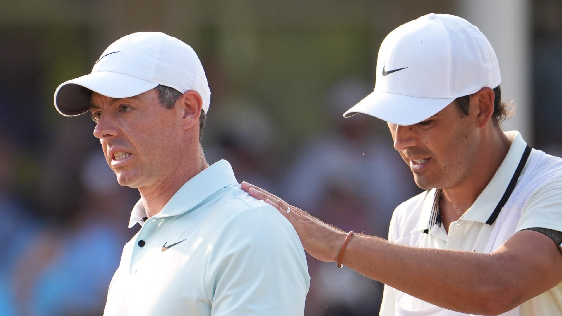 Rory McIlroy and caddie Harry Diamond