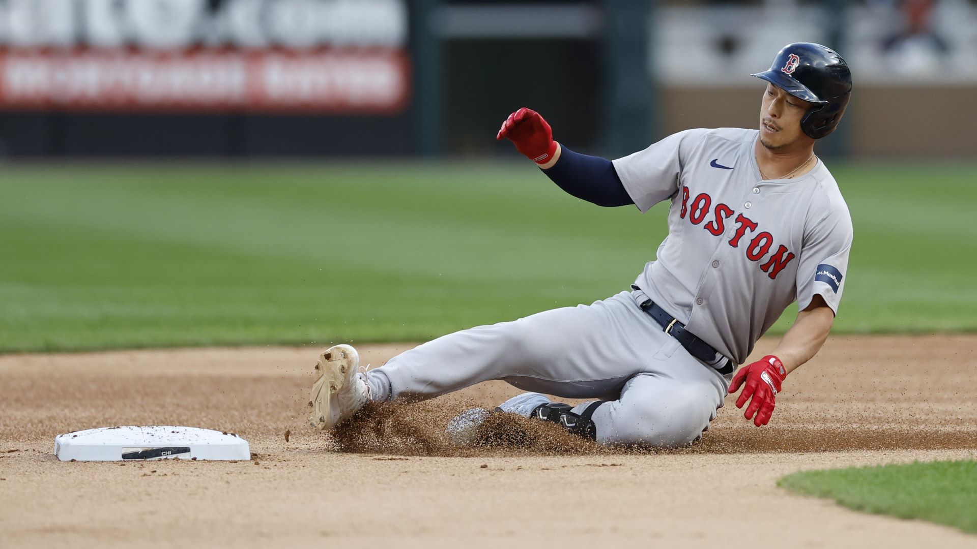 Boston Red Sox outfielder Rob Refsnyder