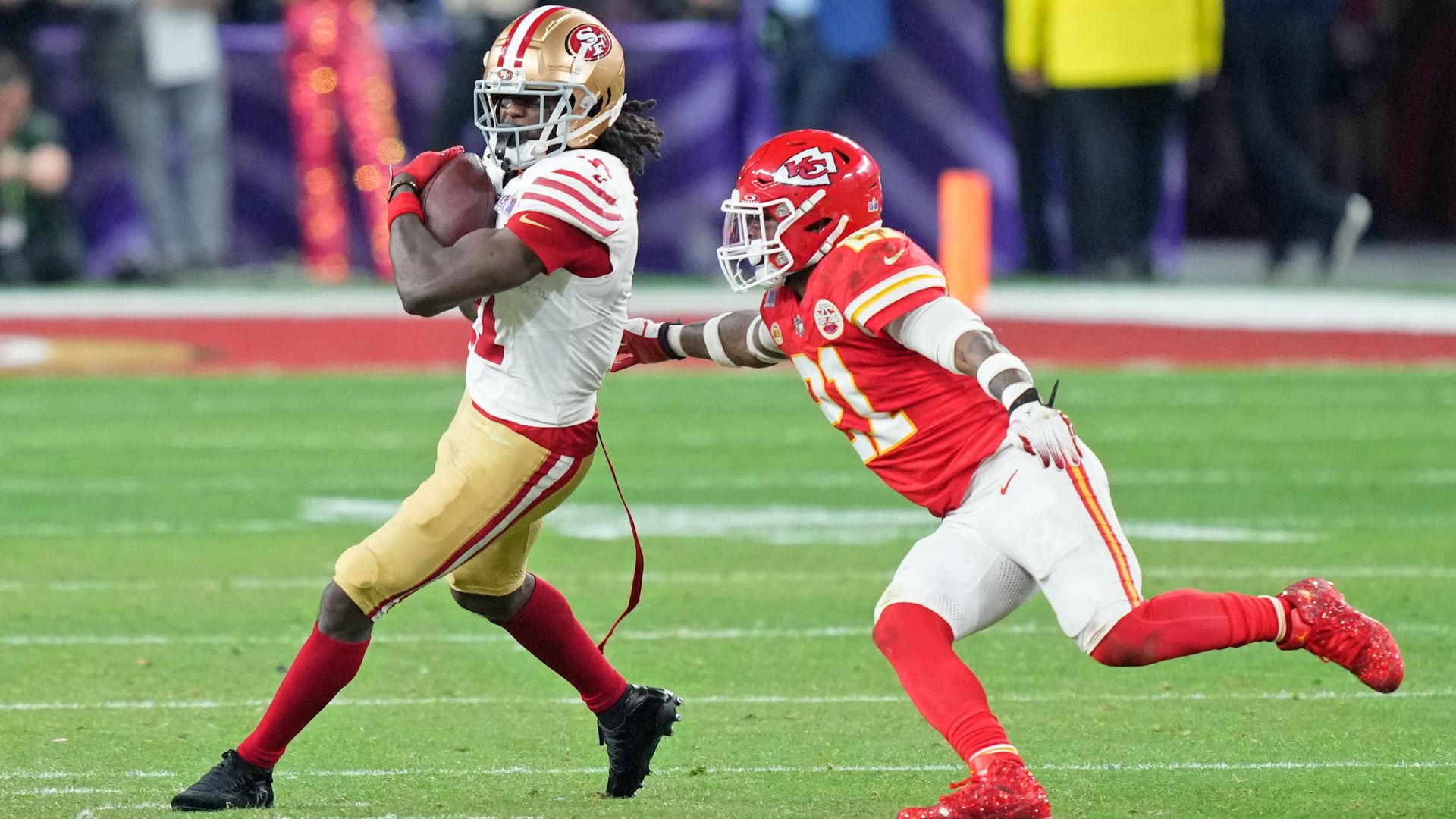 San Francisco 49ers wide receiver Brandon Aiyuk