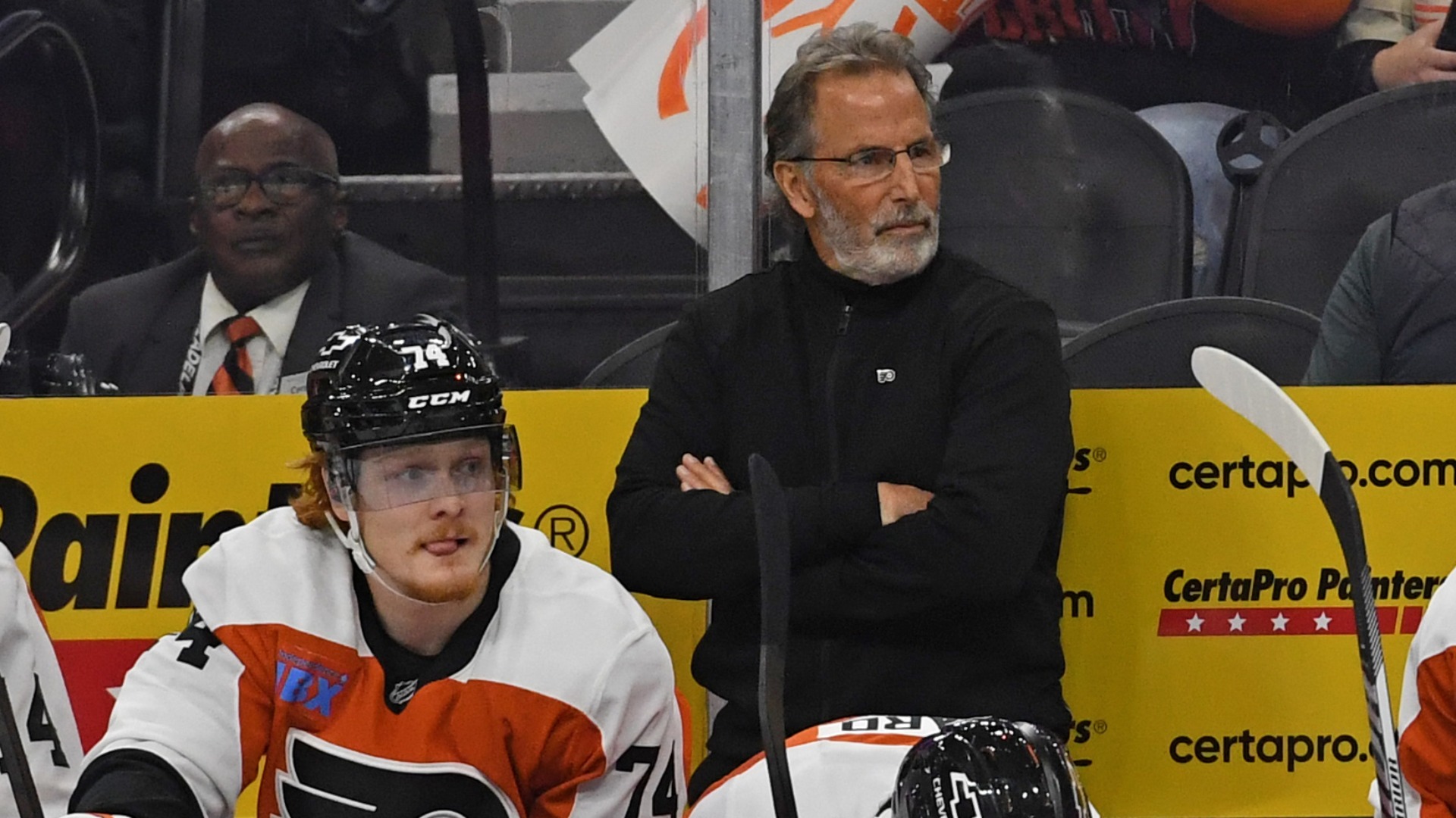 Philadelphia Flyers head coach John Tortorella