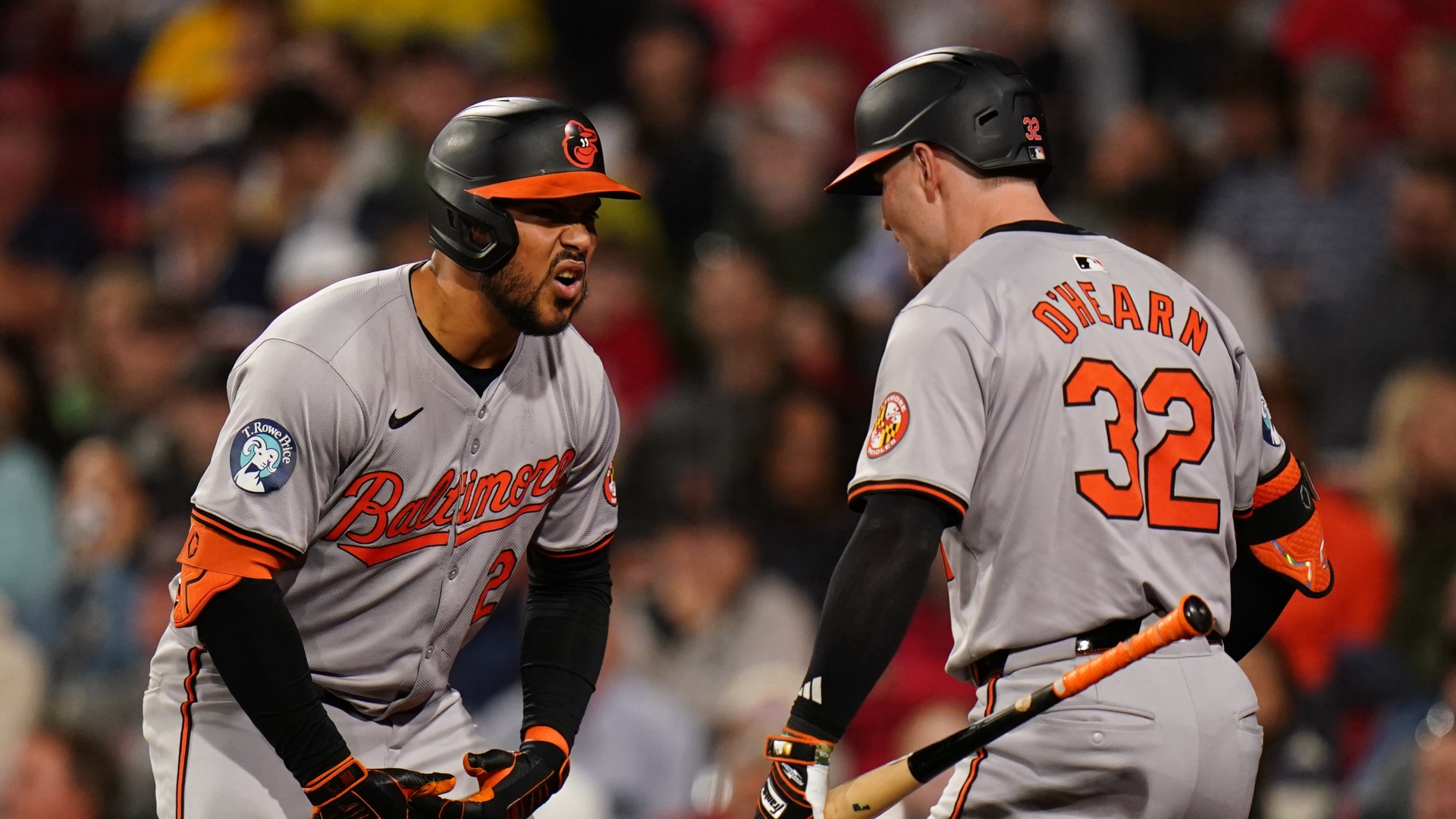 MLB outfielder Anthony Santander and Baltimore Orioles first baseman Ryan O'Hearn