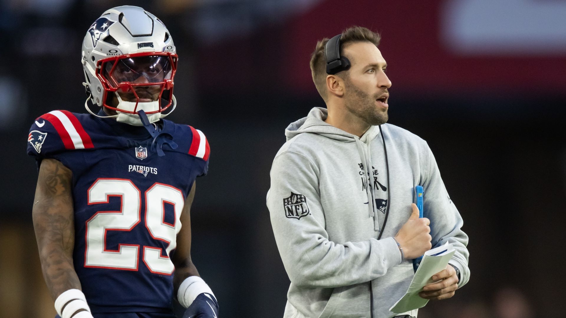 New England Patriots special teams coordinator Jeremy Springer