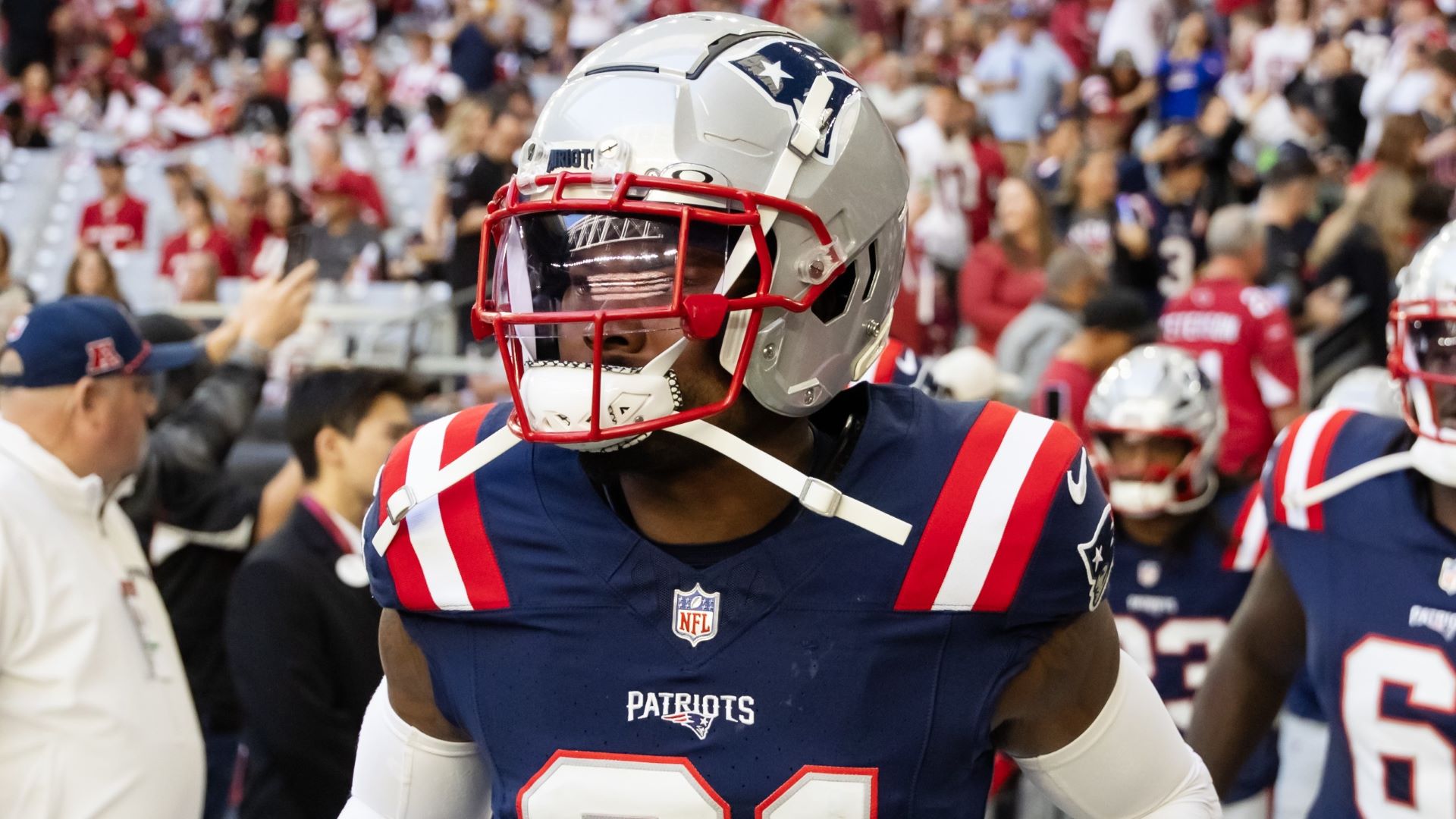 New England Patriots defensive back Jonathan Jones
